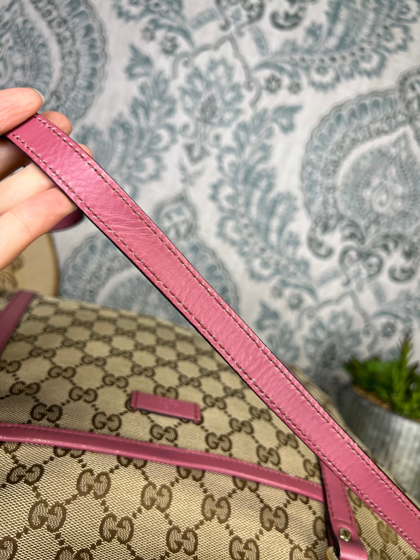 Gucci Joy Peonia Tote Crossbody