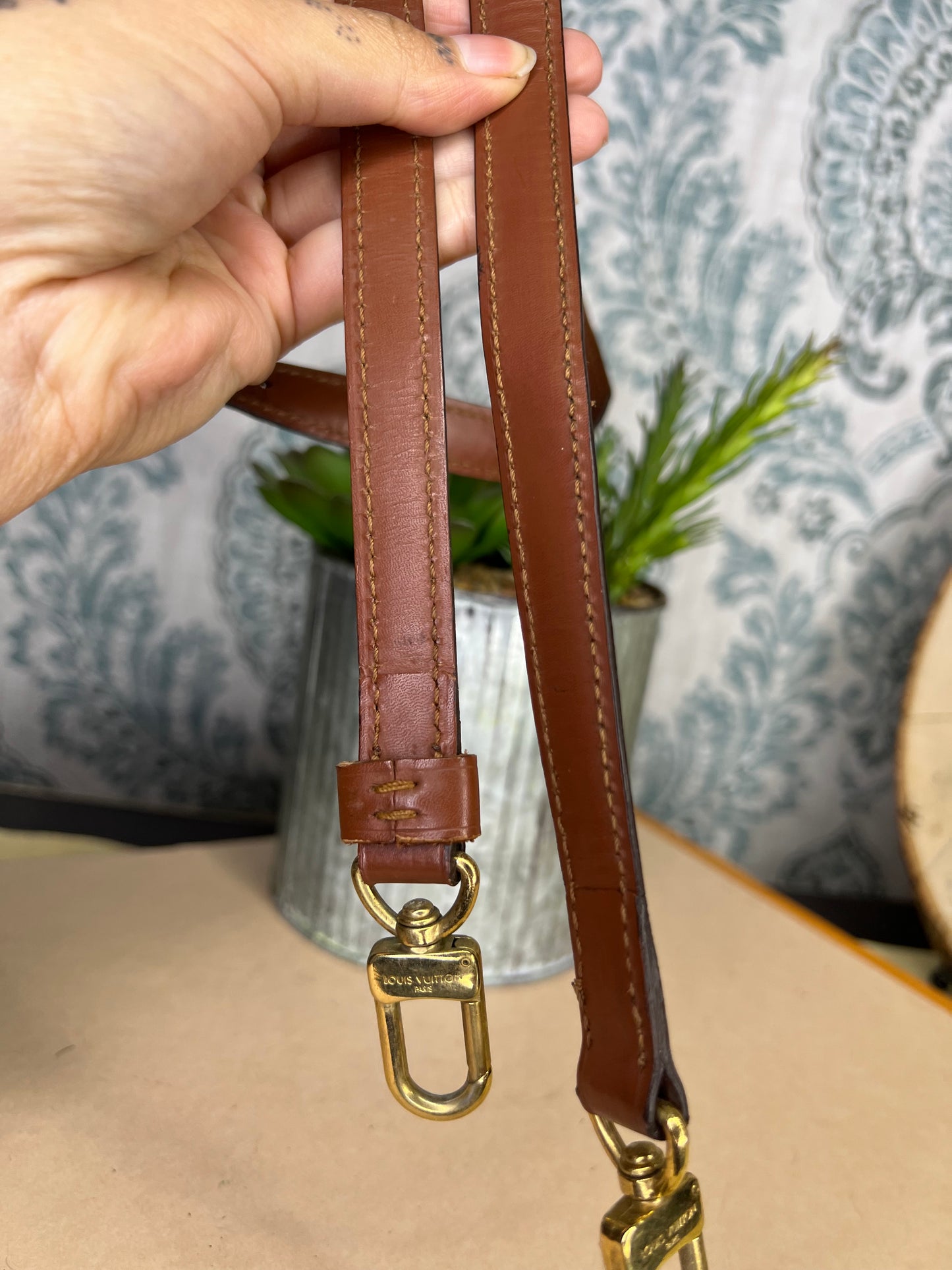 Louis Vuitton Leather Strap