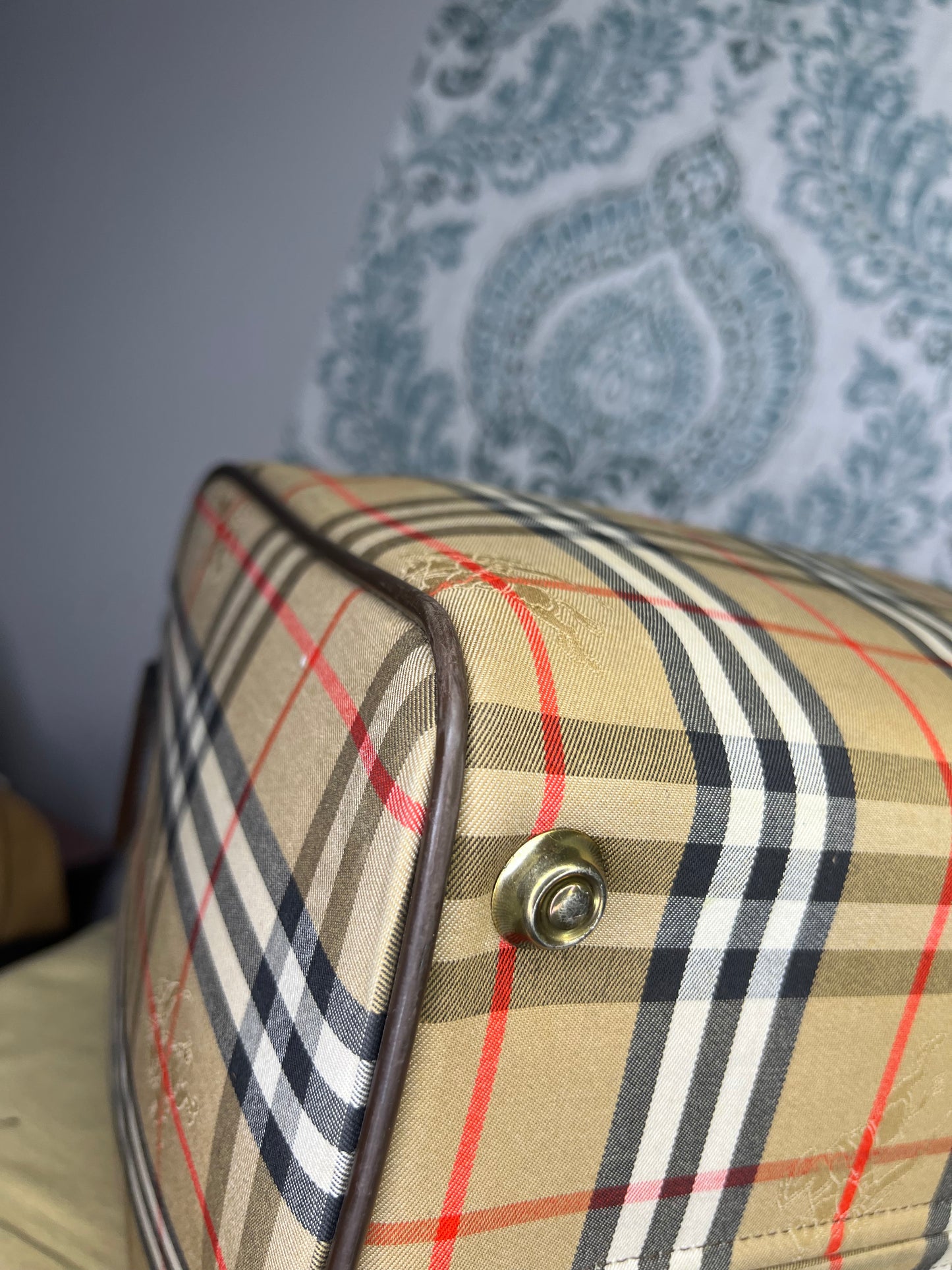 Burberry Nova Check Duffle
