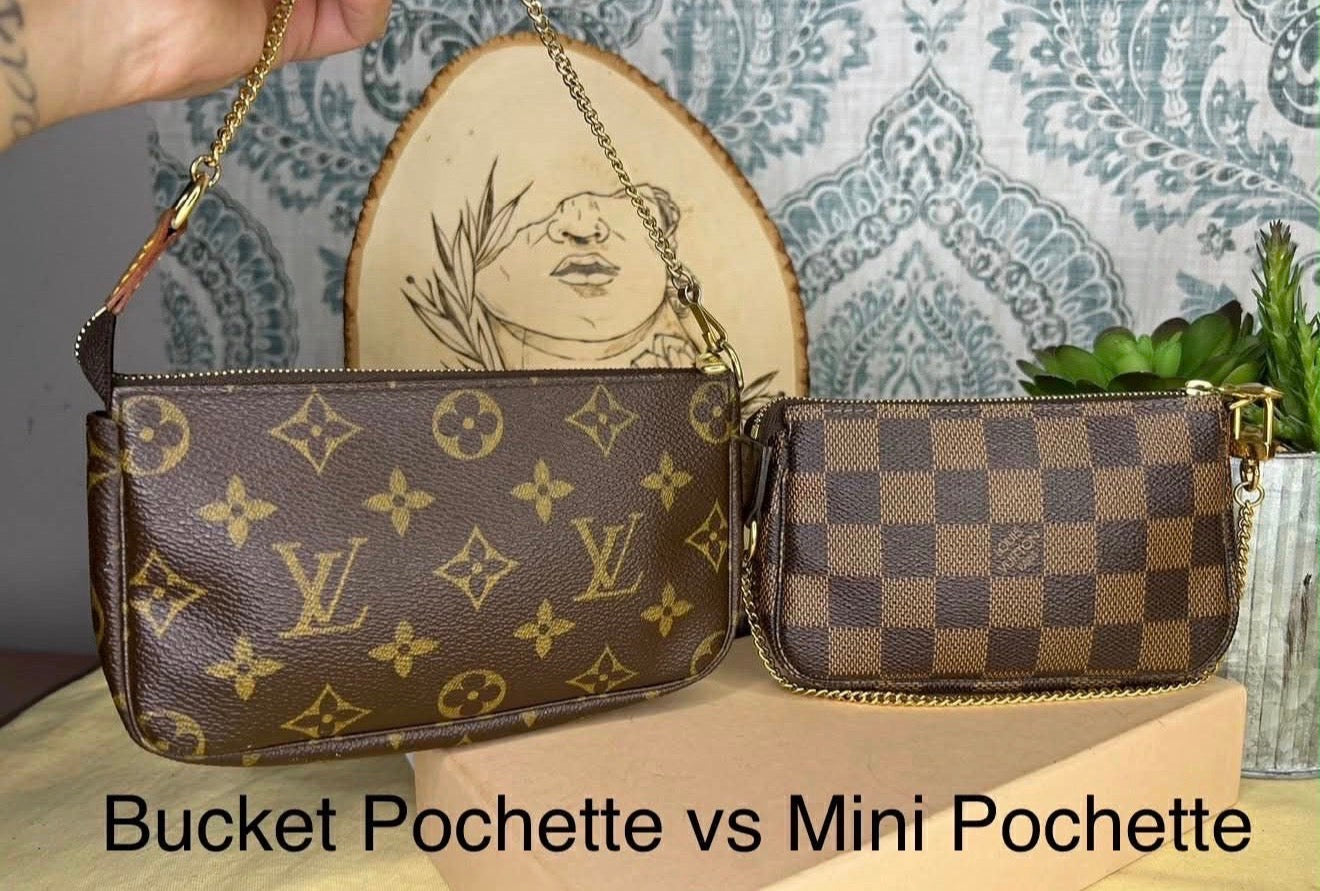 Louis Vuitton Monogram Bucket Pochette