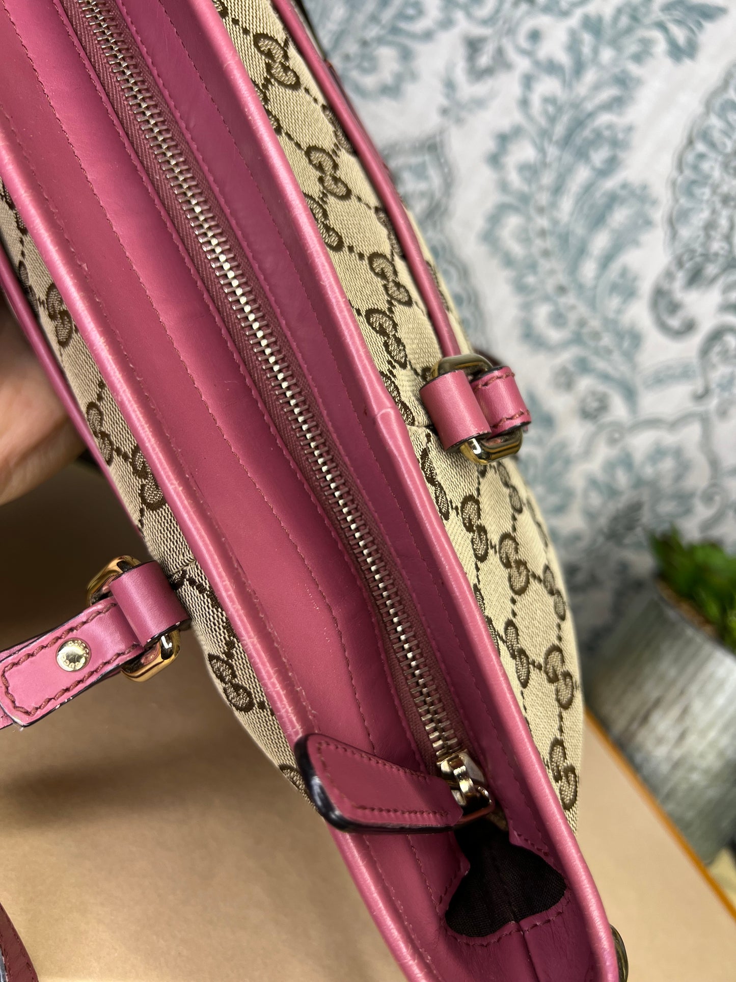 Gucci Joy Peonia Tote Crossbody
