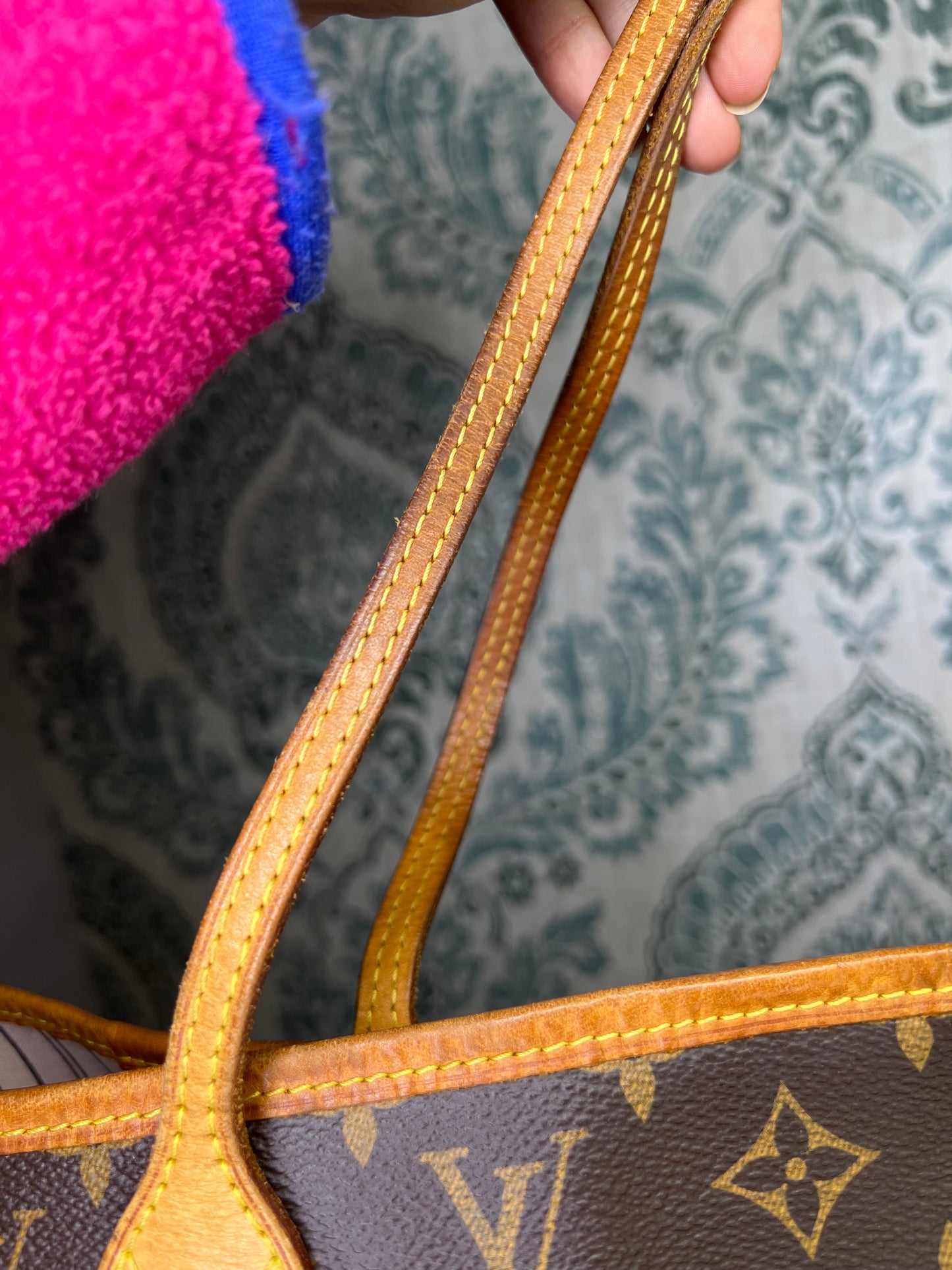Louis Vuitton Neverfull MM Rose Ballerine