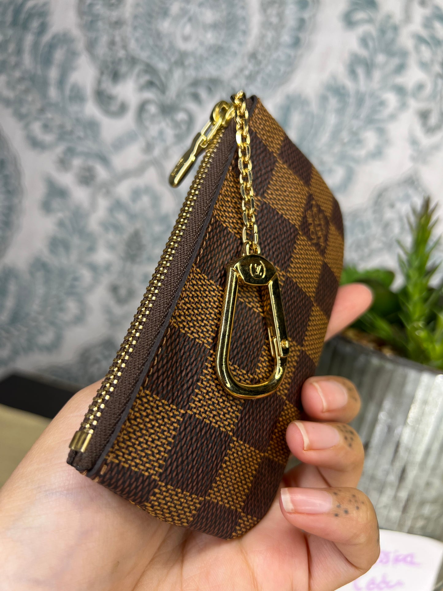 Louis Vuitton Damier Ebene Key Cles