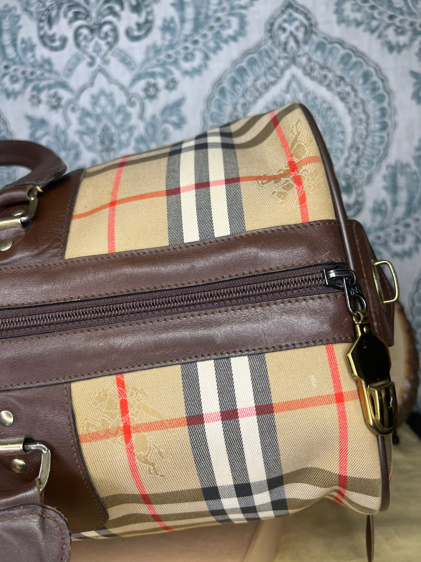Burberry Nova Check Duffle