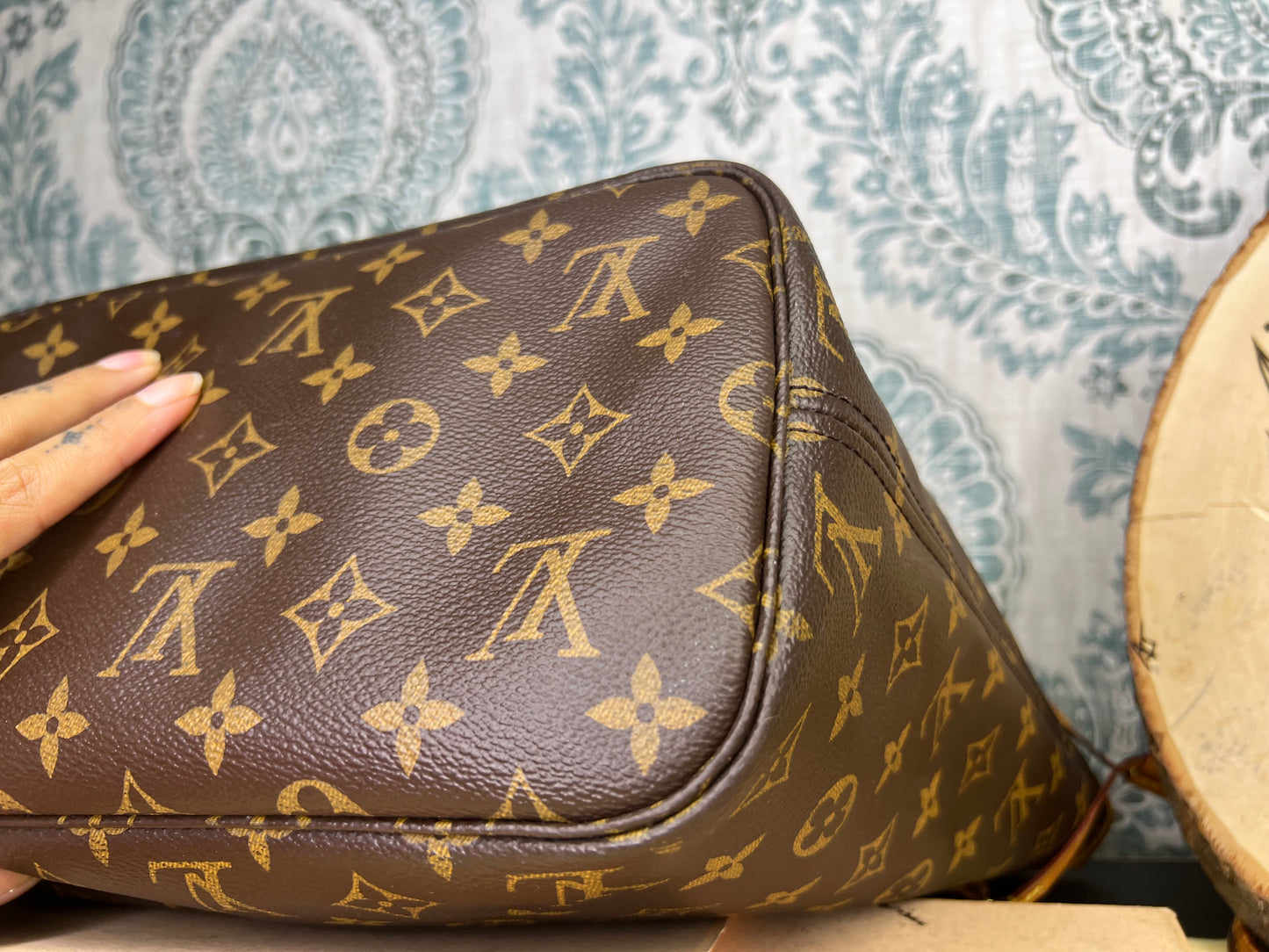 Louis Vuitton Neverfull MM Rose Ballerine