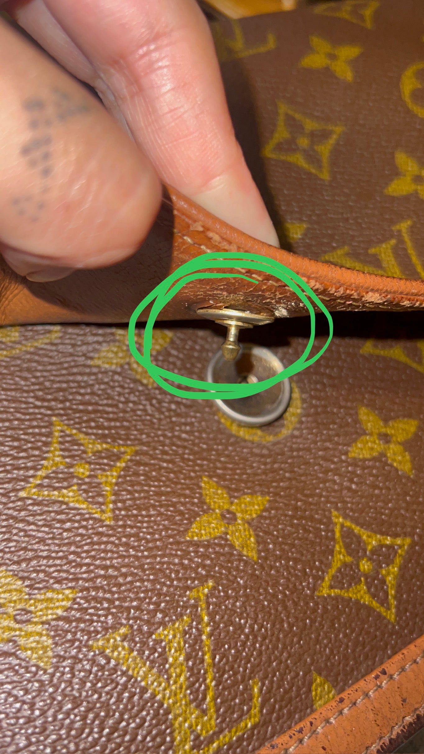 Louis Vuitton Pochette Dame GM