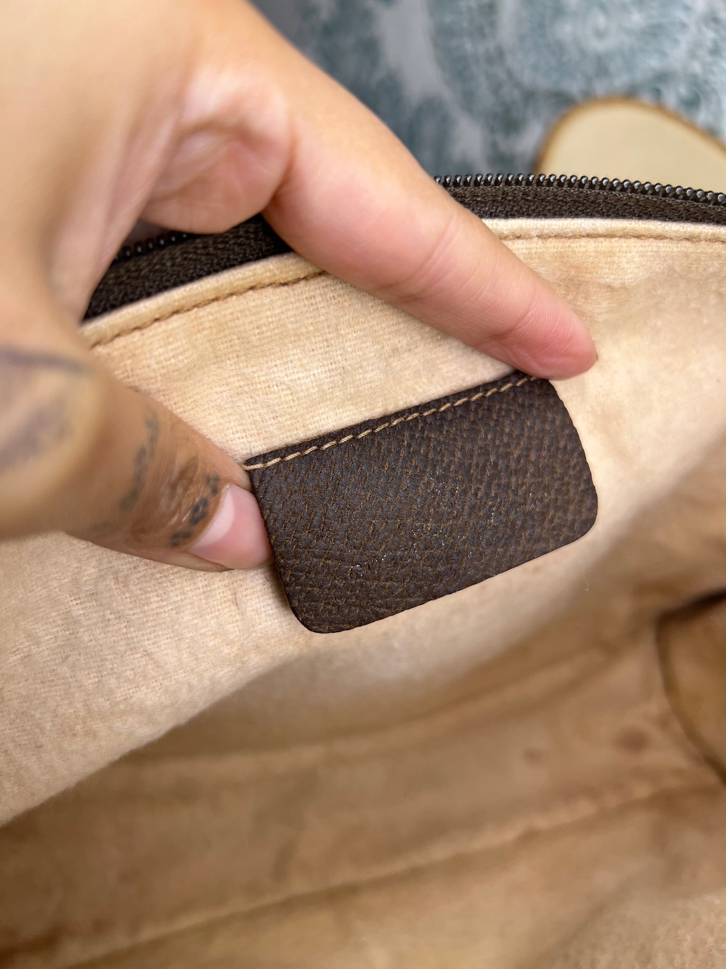 Gucci Vintage Brown Clutch