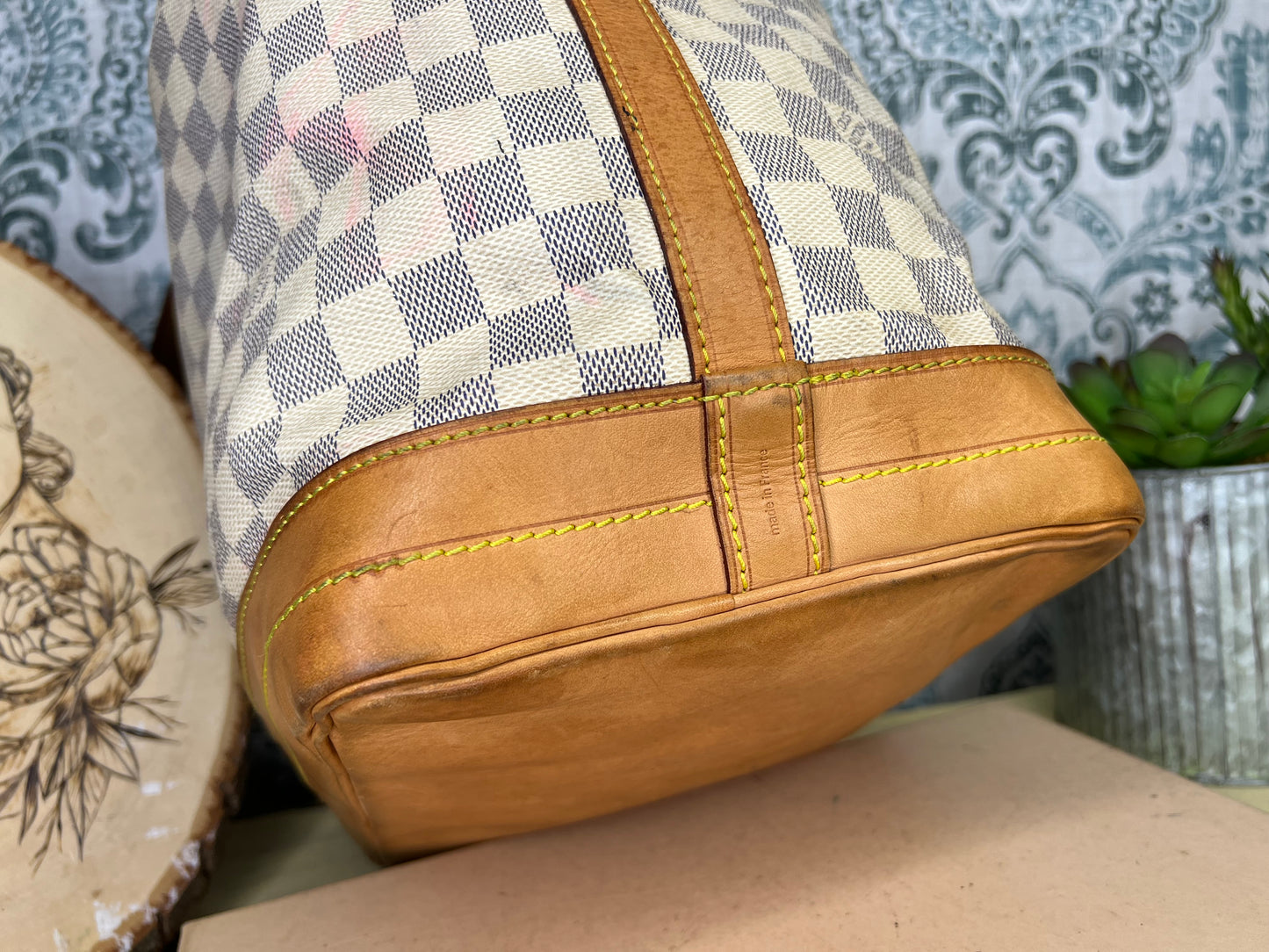 Damier Azur Noe GM