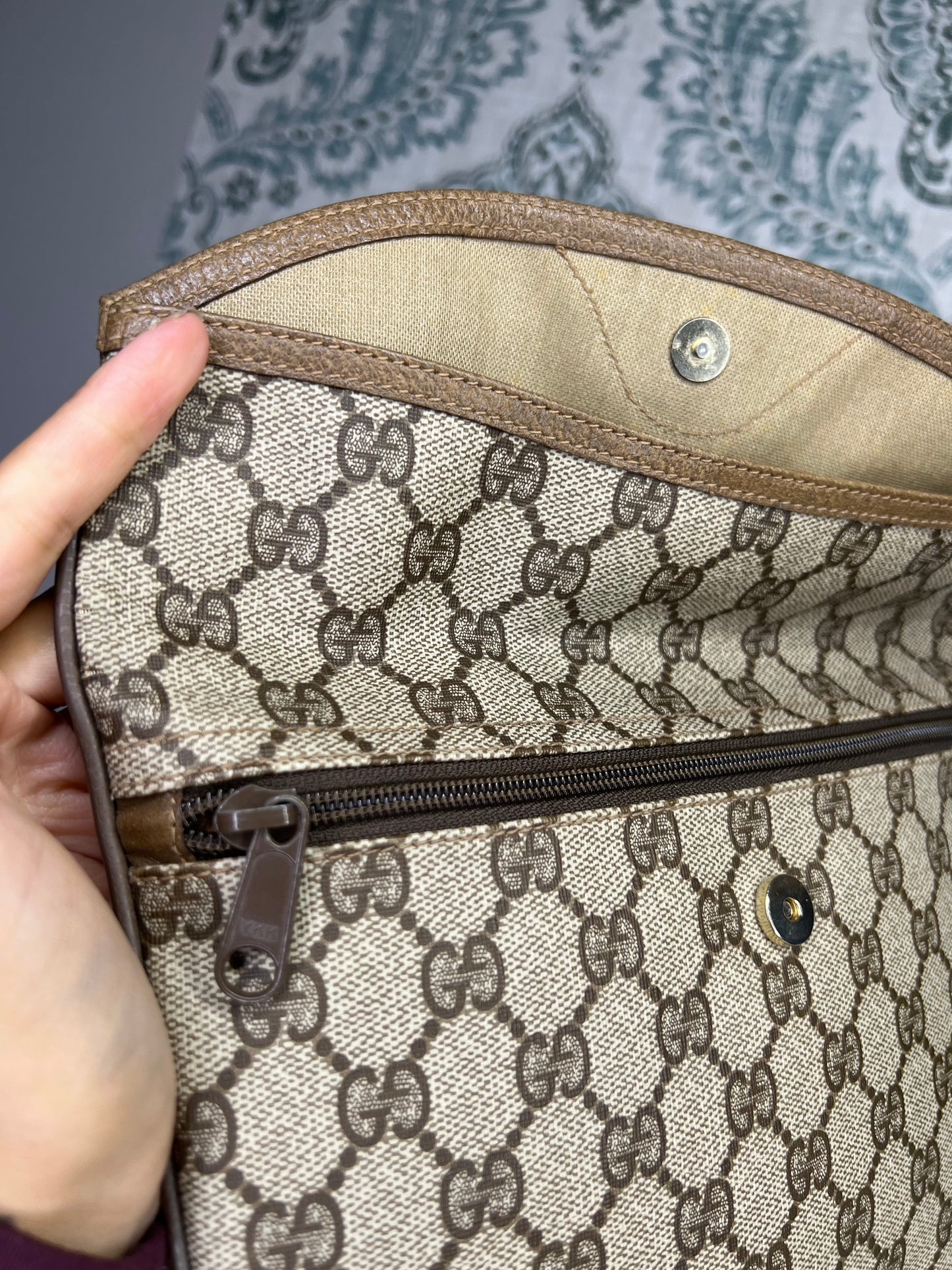 Gucci Canvas Clutch