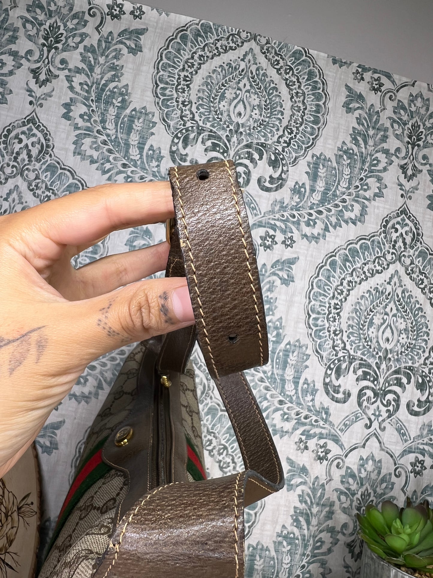 Gucci Vintage Sherry Line Ophidia Bag