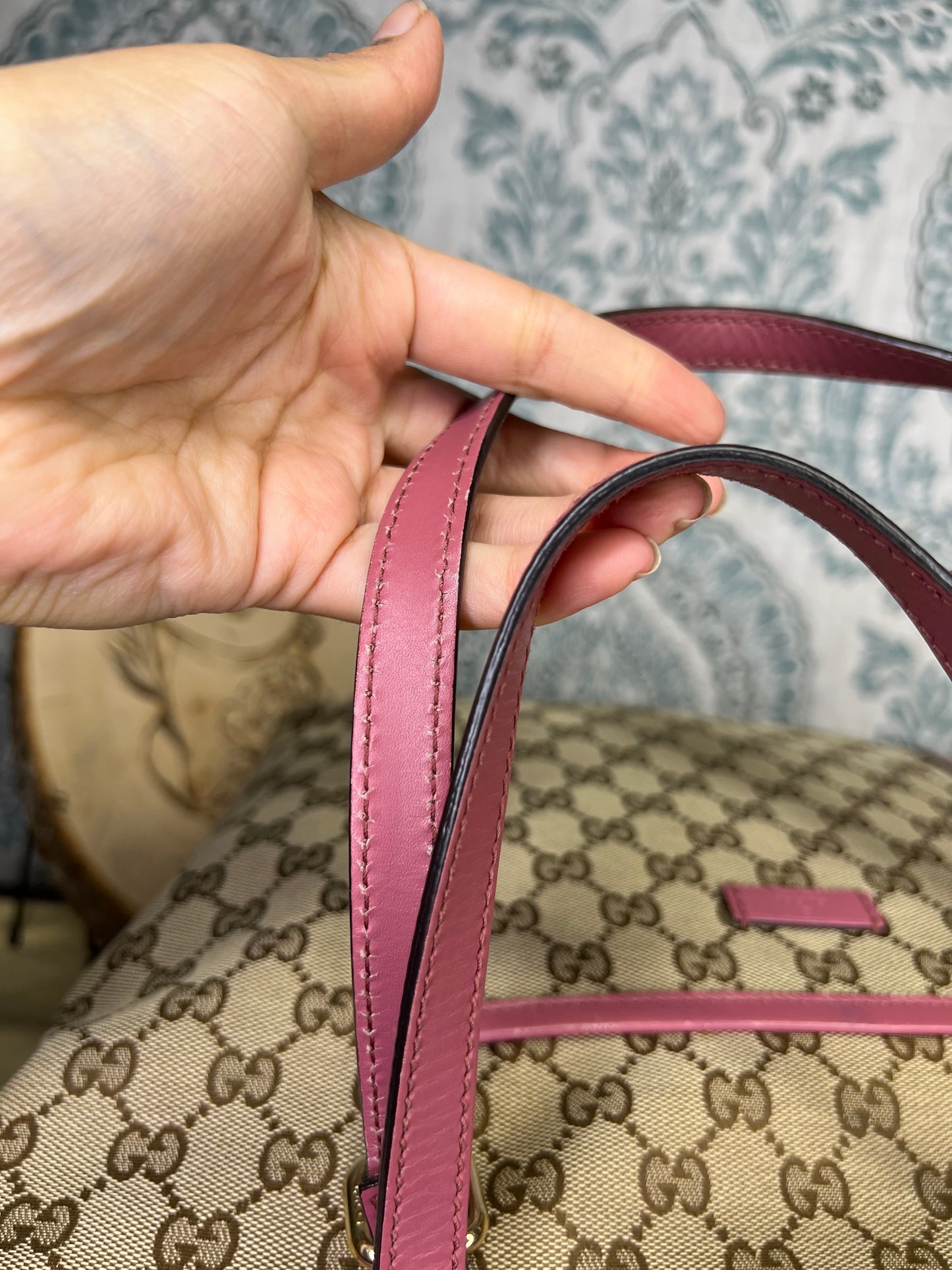 Gucci Joy Peonia Tote Crossbody