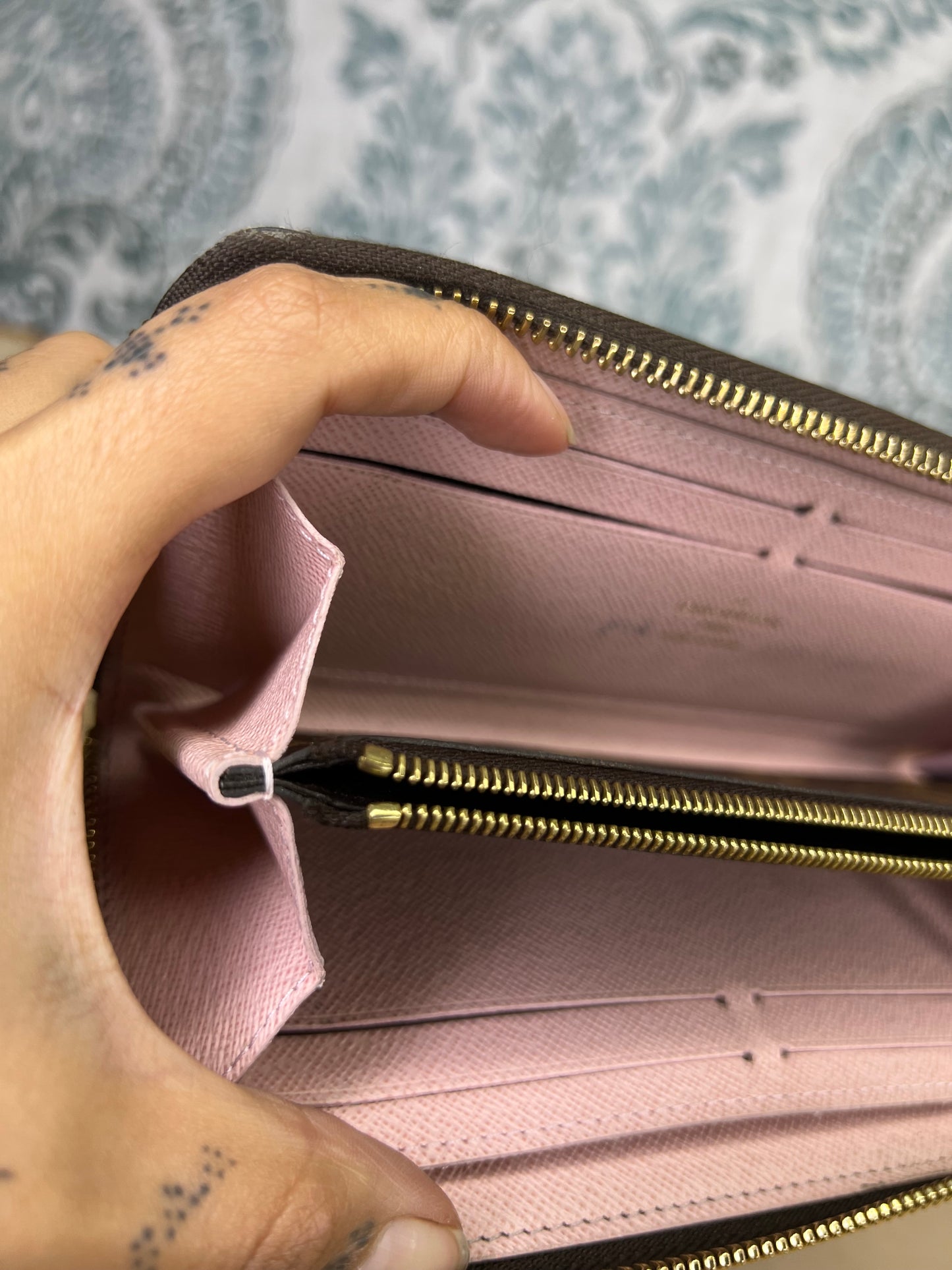 Rose Ballerine Clemence Wallet