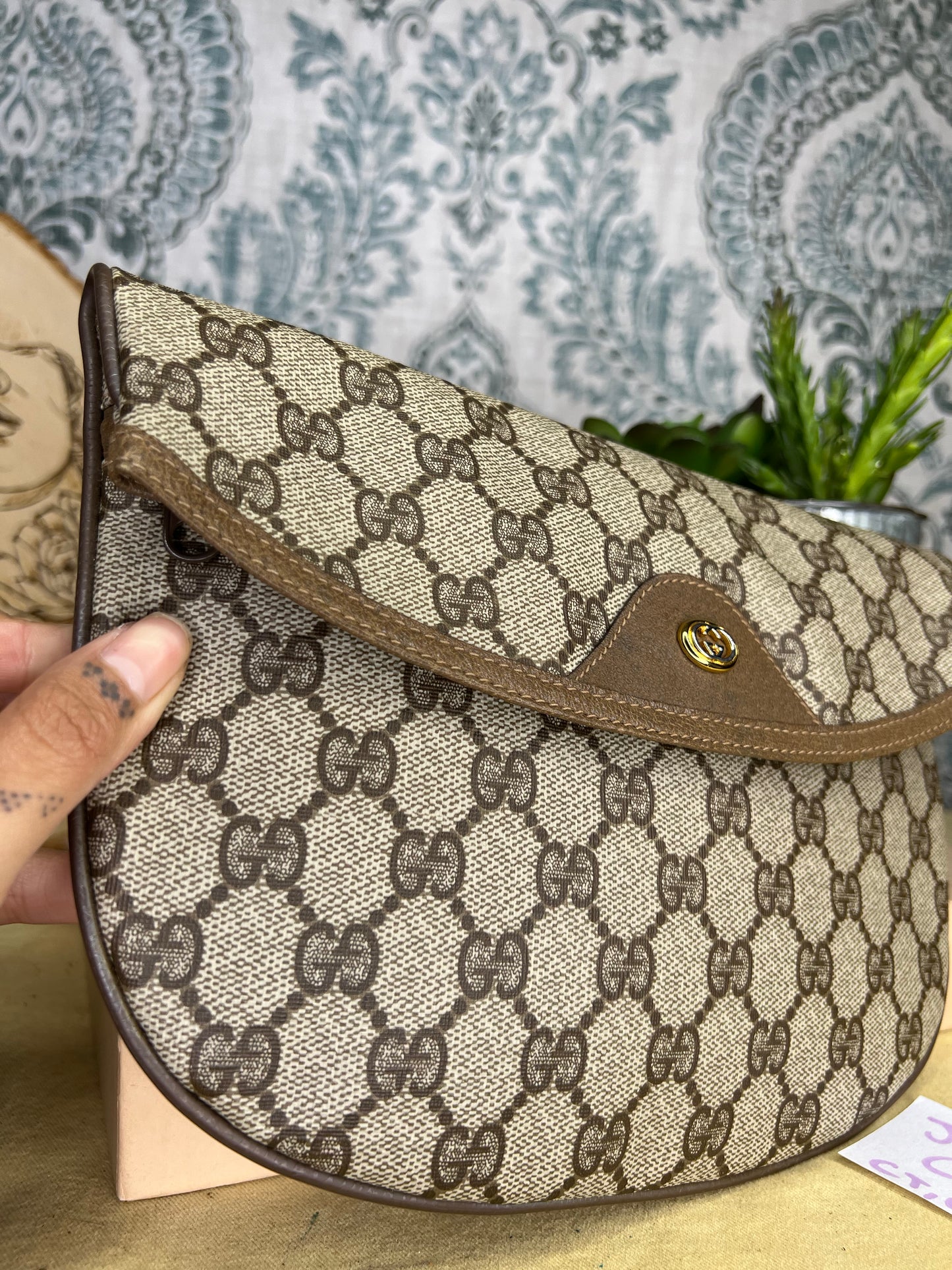 Gucci Canvas Clutch