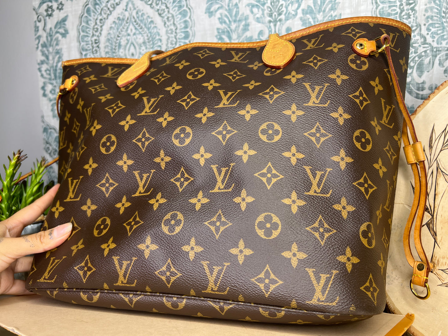 Louis Vuitton Neverfull MM Rose Ballerine