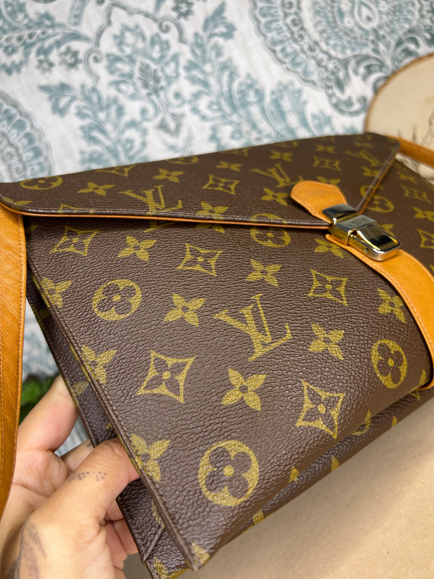 Louis Vuitton French Company Shoulder Bag