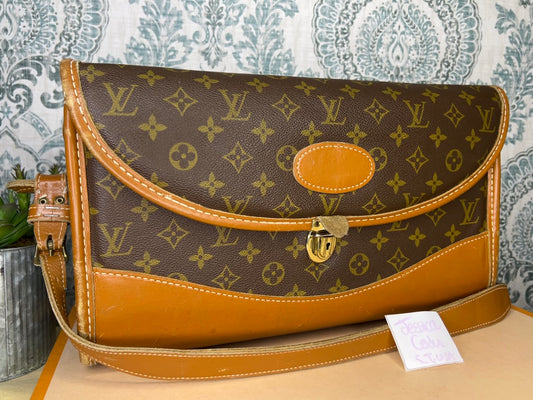 Louis Vuitton French Company Vintage Train Case / Cosmetic Case