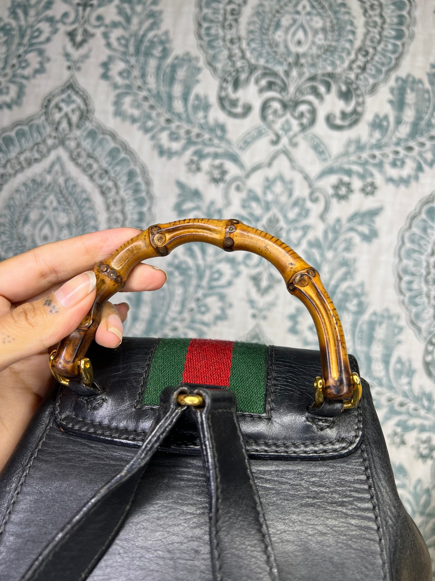 Gucci Bamboo Mini Backpack
