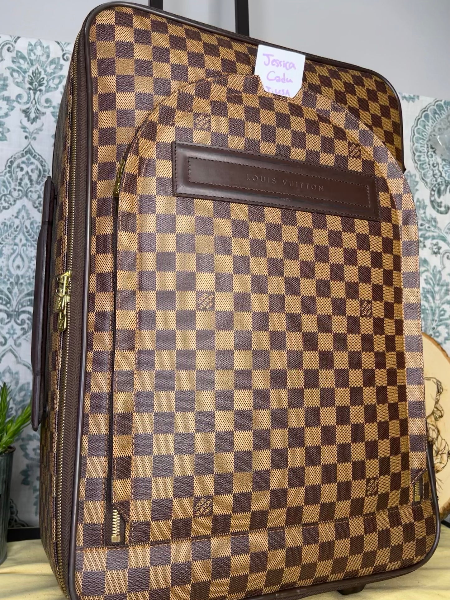 Pegase 55 Damier Ebene Suit Case