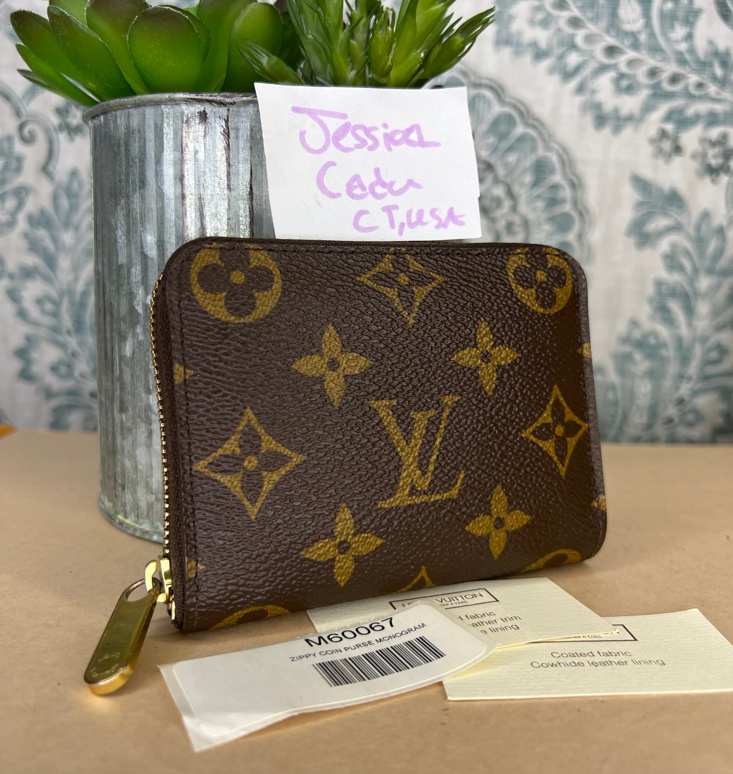 Louis Vuitton Zippy Coin Purse / Compact Wallet