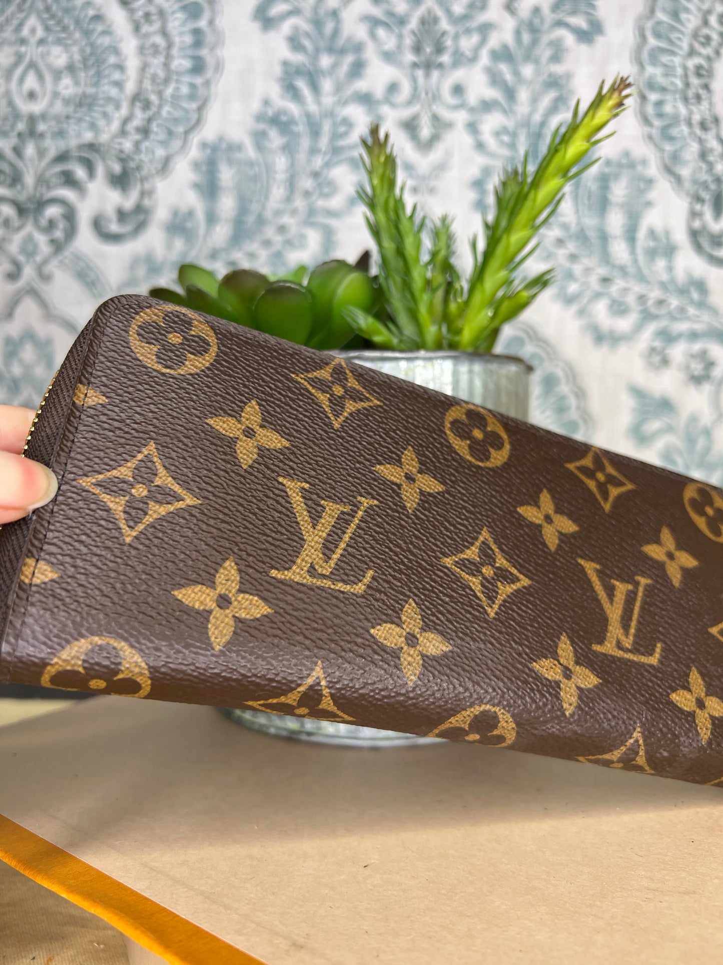 Louis Vuitton Clemence Wallet Fuschia