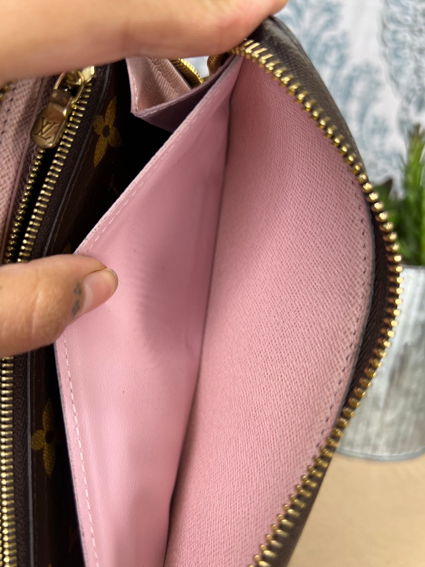 Rose Ballerine Clemence Wallet