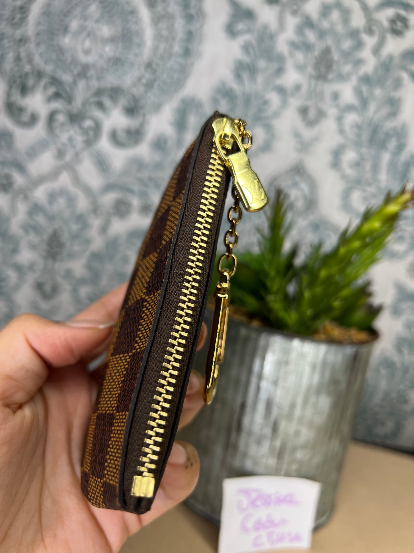 Louis Vuitton Damier Ebene Key Cles