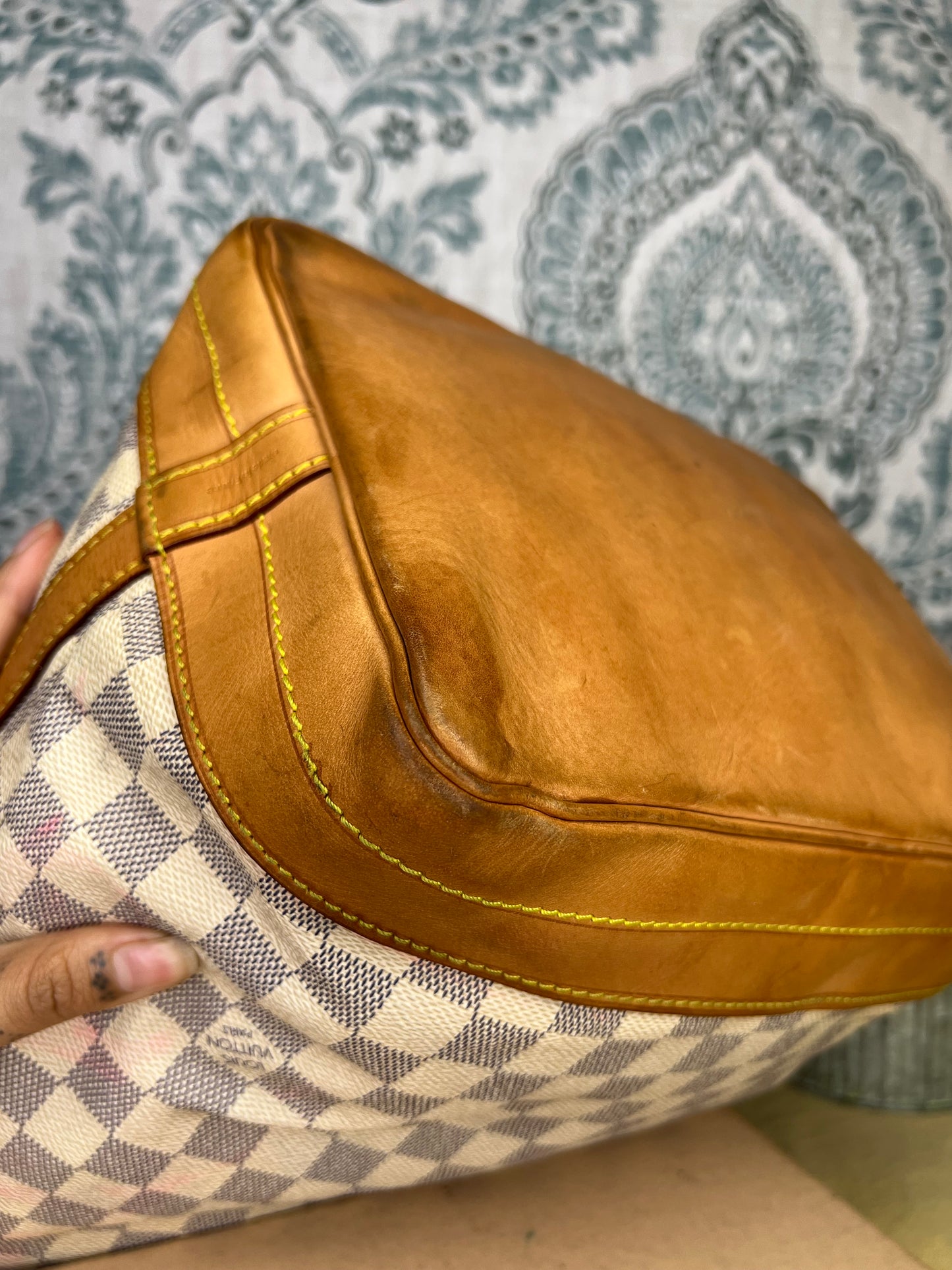 Damier Azur Noe GM