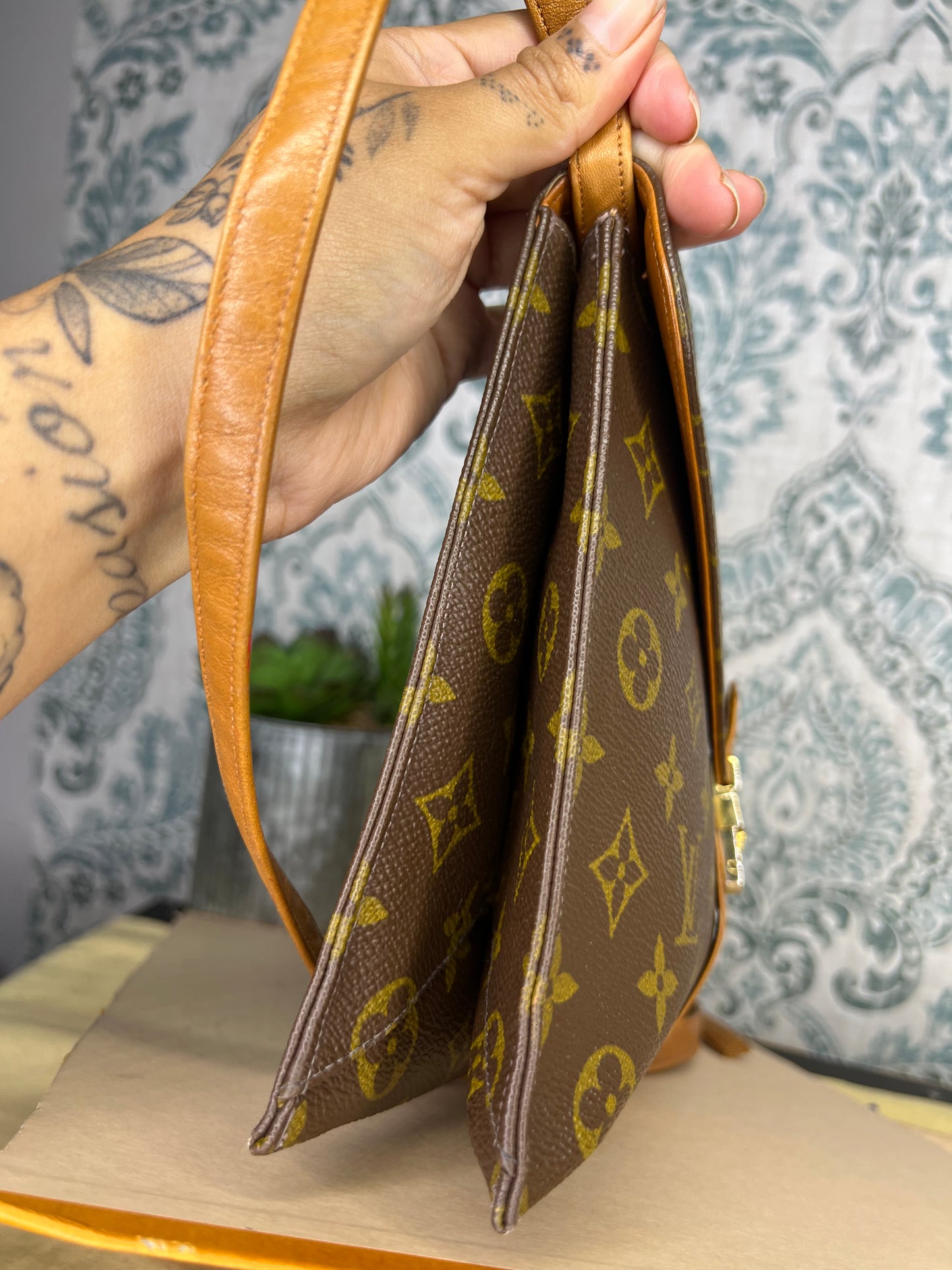Louis Vuitton French Company Shoulder Bag