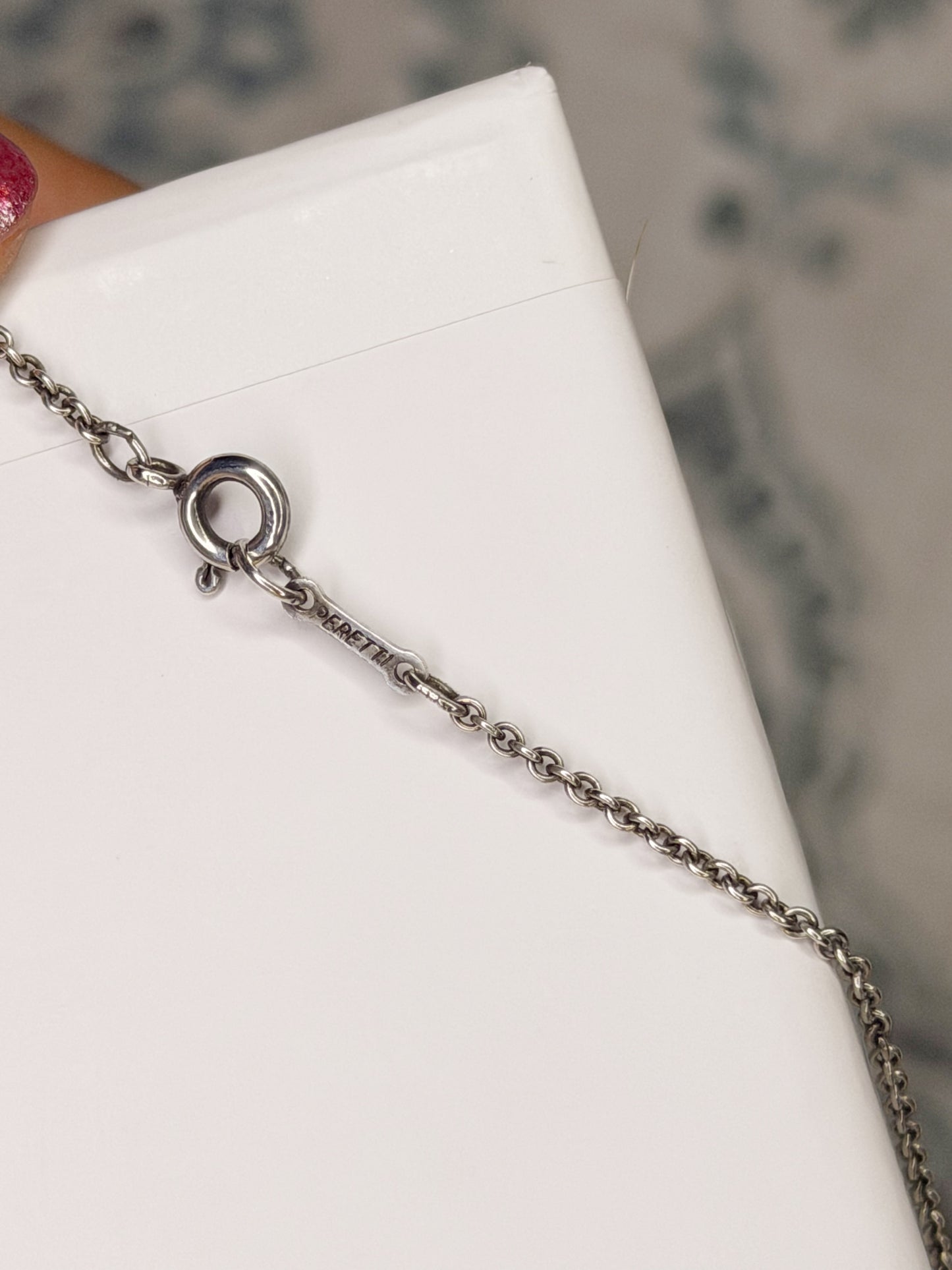 Tiffany & Co. Open Heart 22mm Necklace