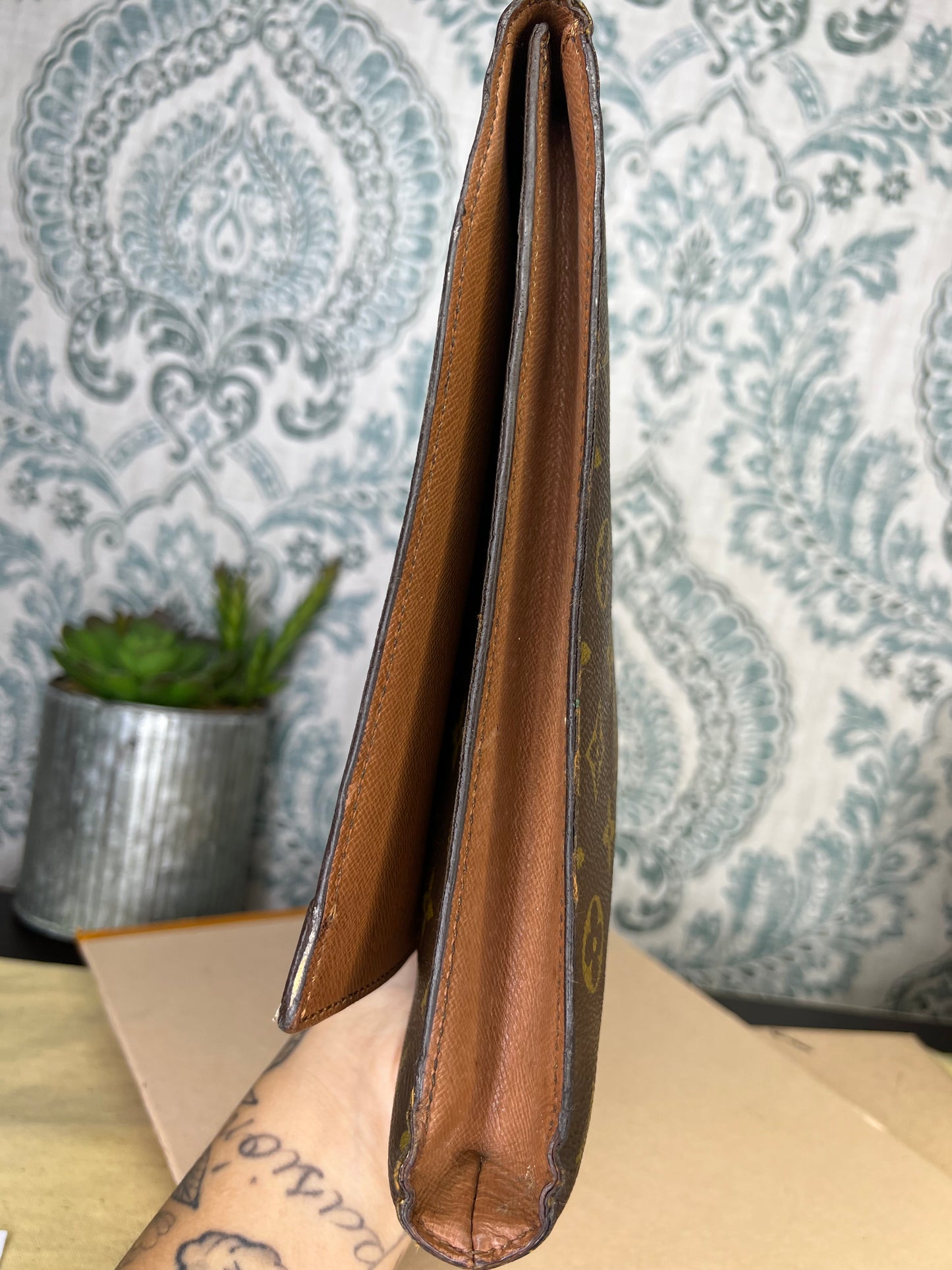 Monogram Portfolio Case