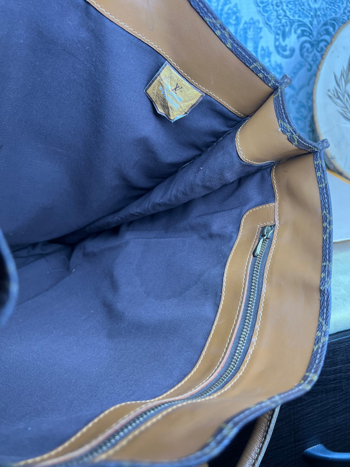 Louis Vuitton French Company Sac Plat