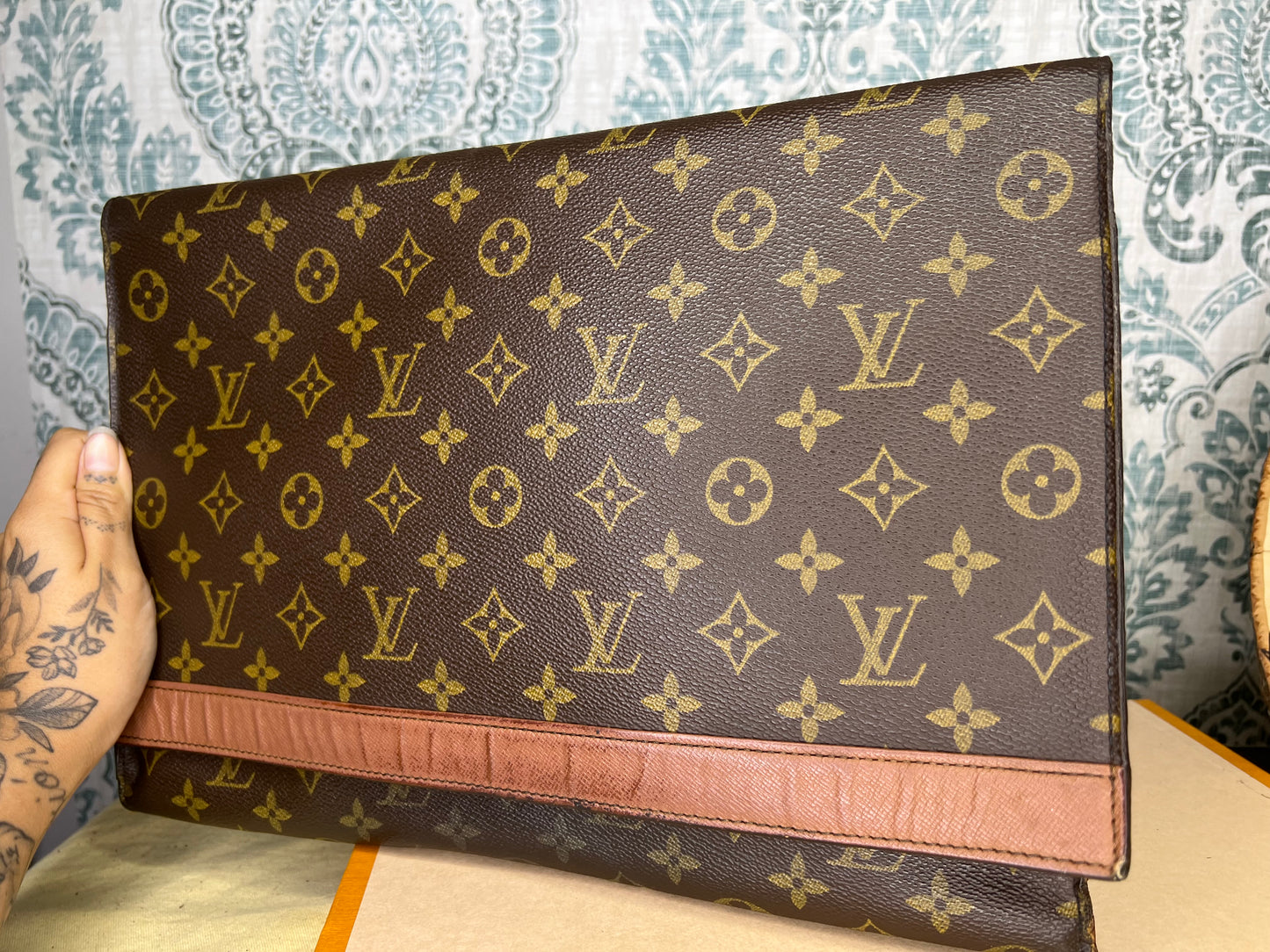 Monogram Portfolio Case