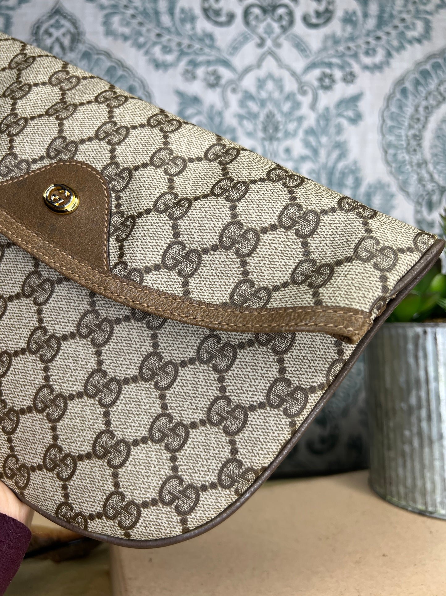 Gucci Canvas Clutch