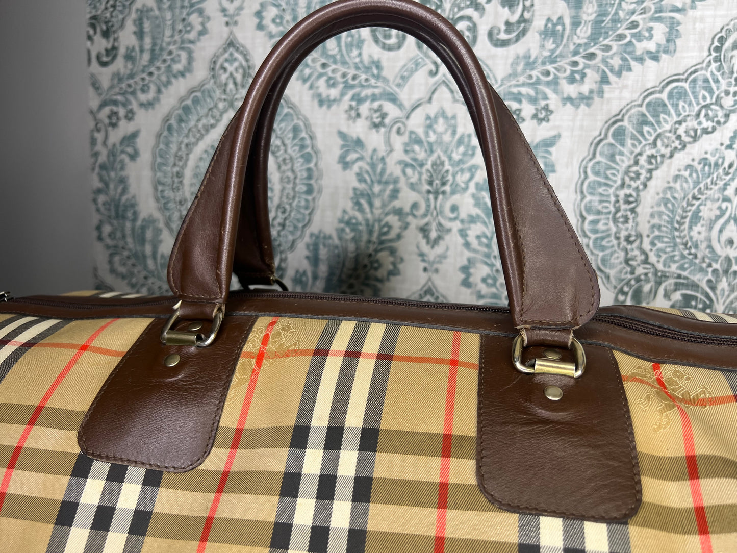 Burberry Nova Check Duffle