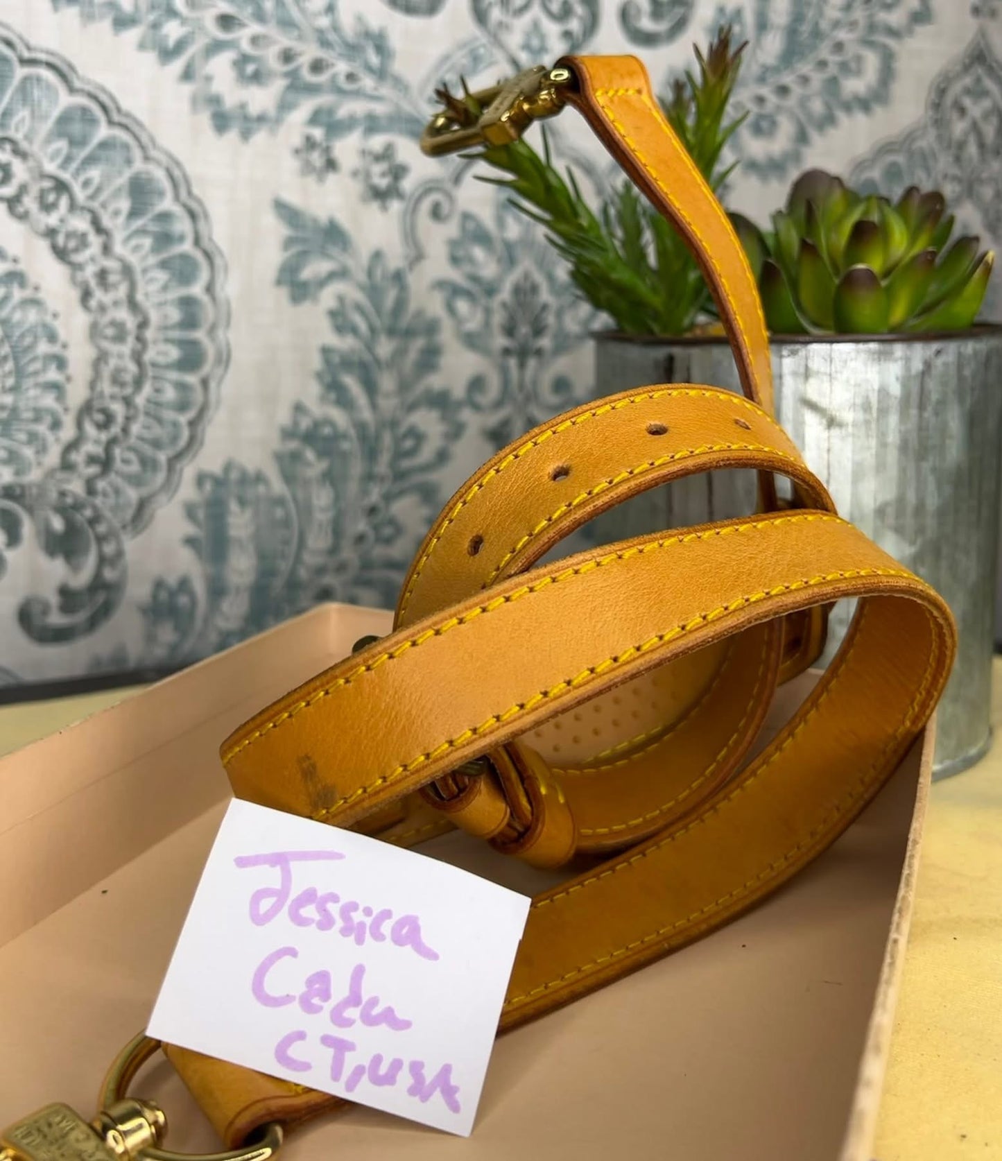 Bandouliere Vachetta Strap
