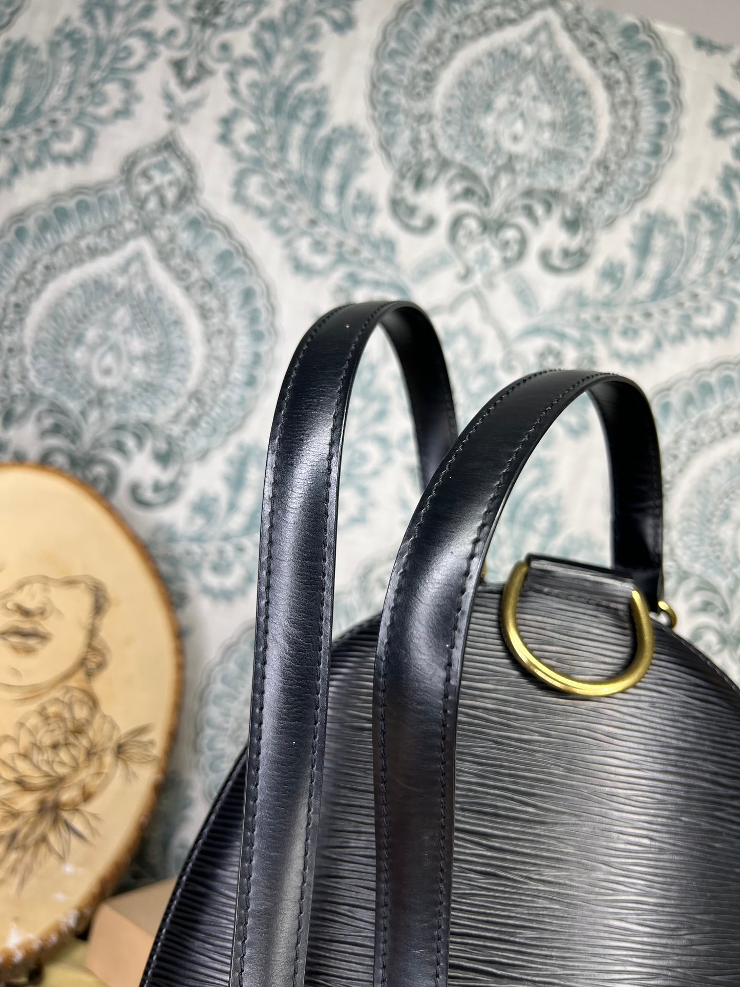 Louis Vuitton Epi Black Mabillon