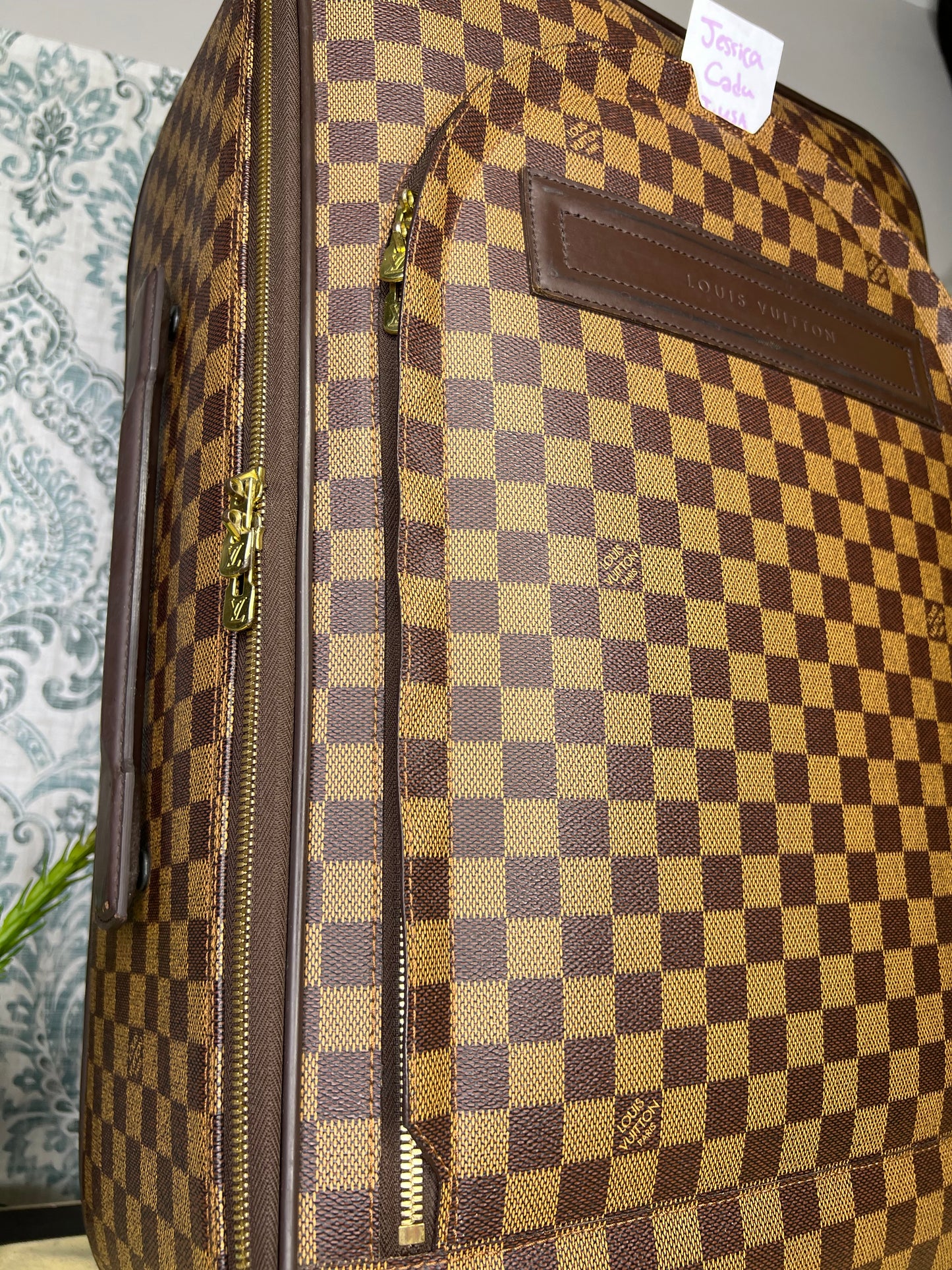 Pegase 55 Damier Ebene Suit Case