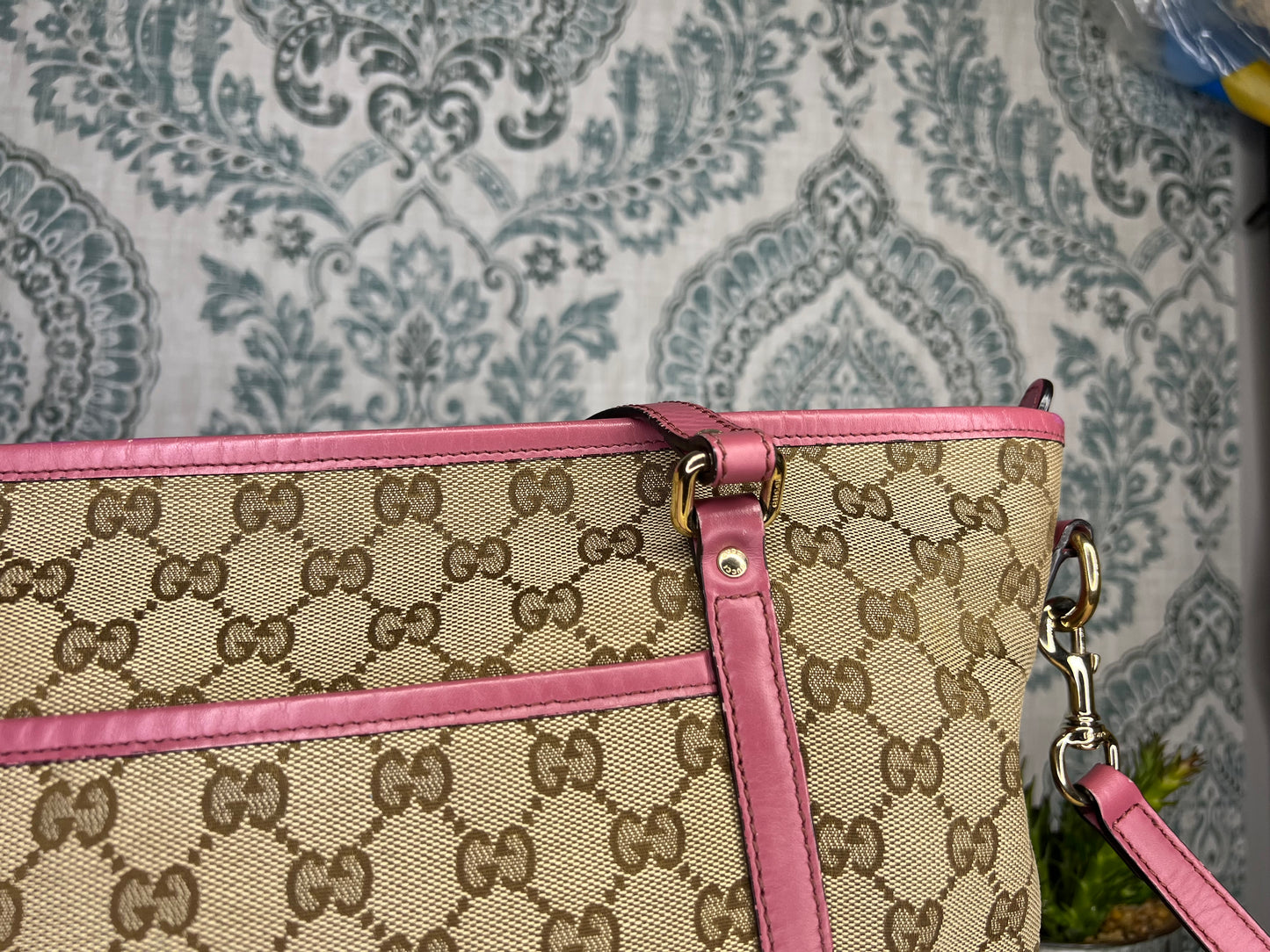 Gucci Joy Peonia Tote Crossbody