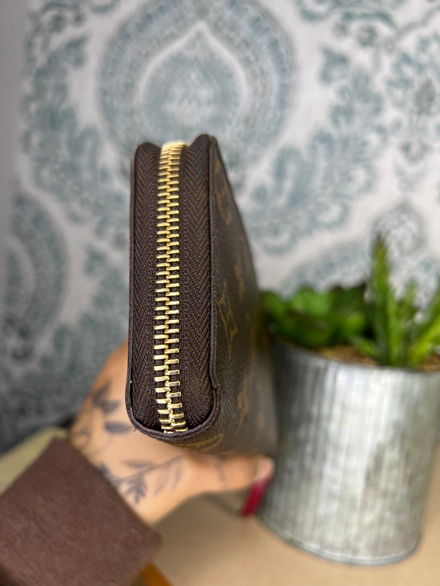 Louis Vuitton Clemence Wallet Fuschia