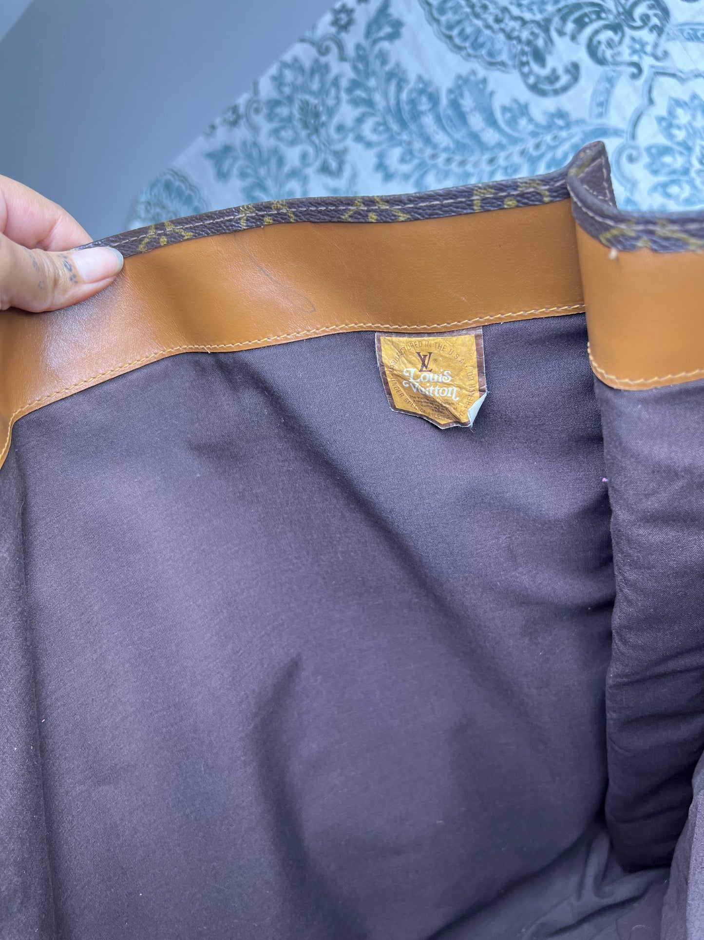 Louis Vuitton French Company Sac Plat