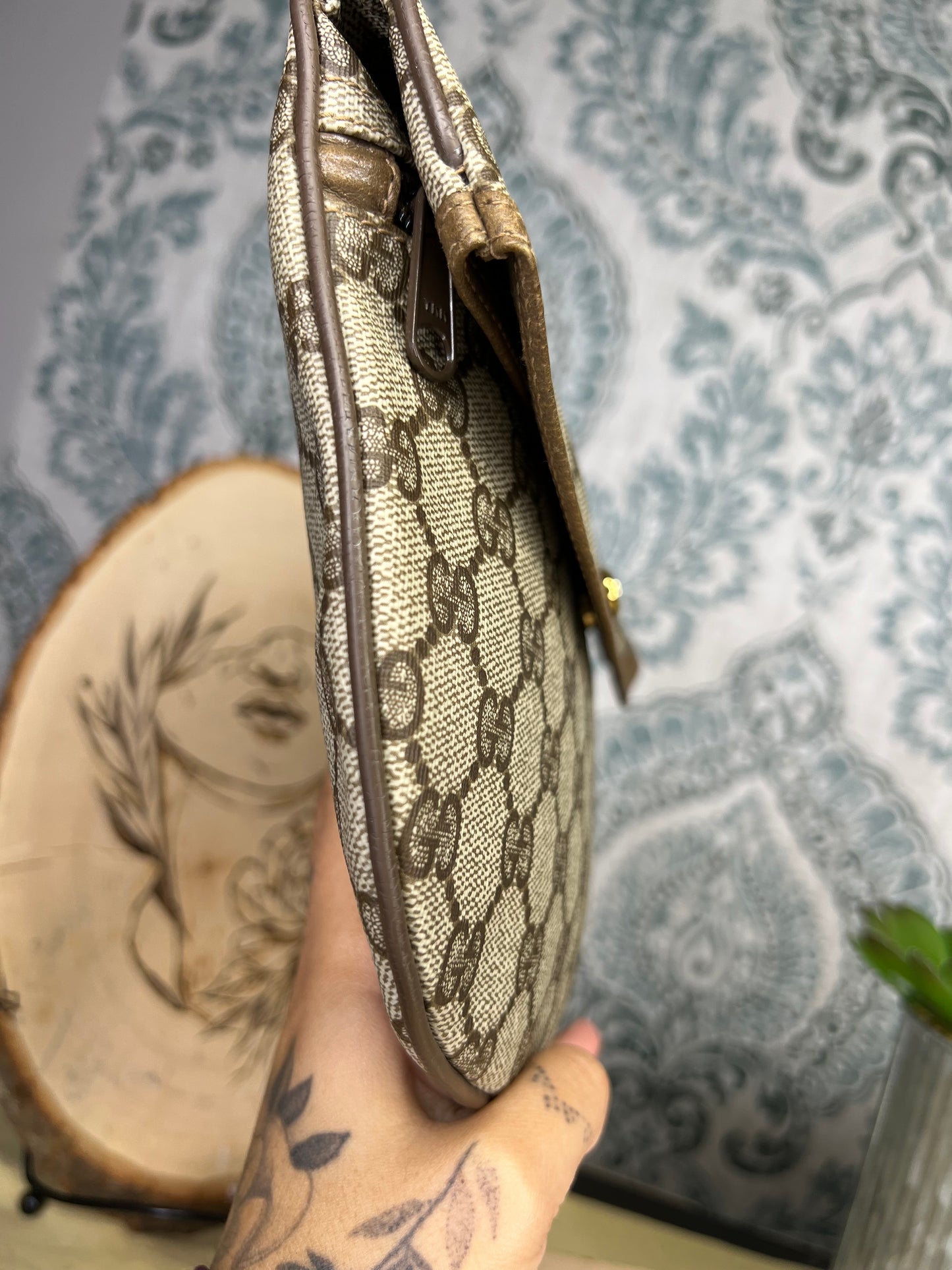 Gucci Canvas Clutch