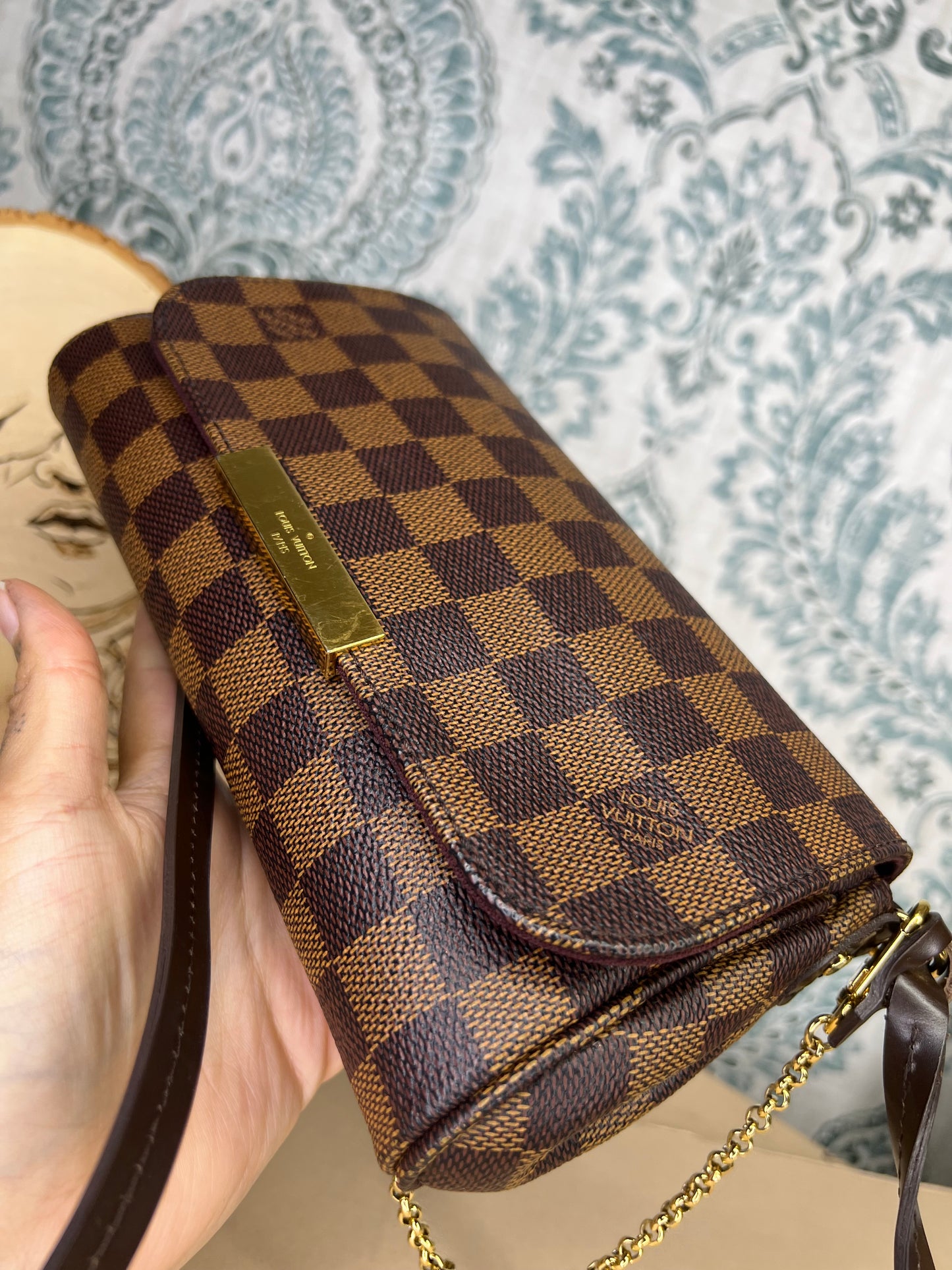 Damier Ebene Favorite PM