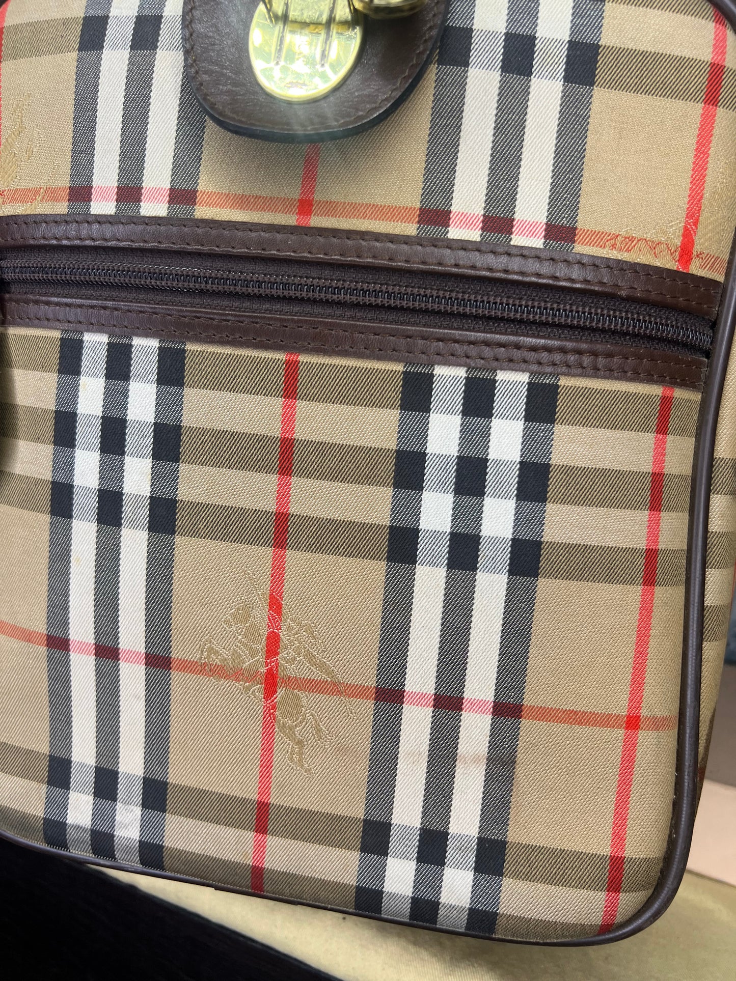 Burberry Nova Check Duffle