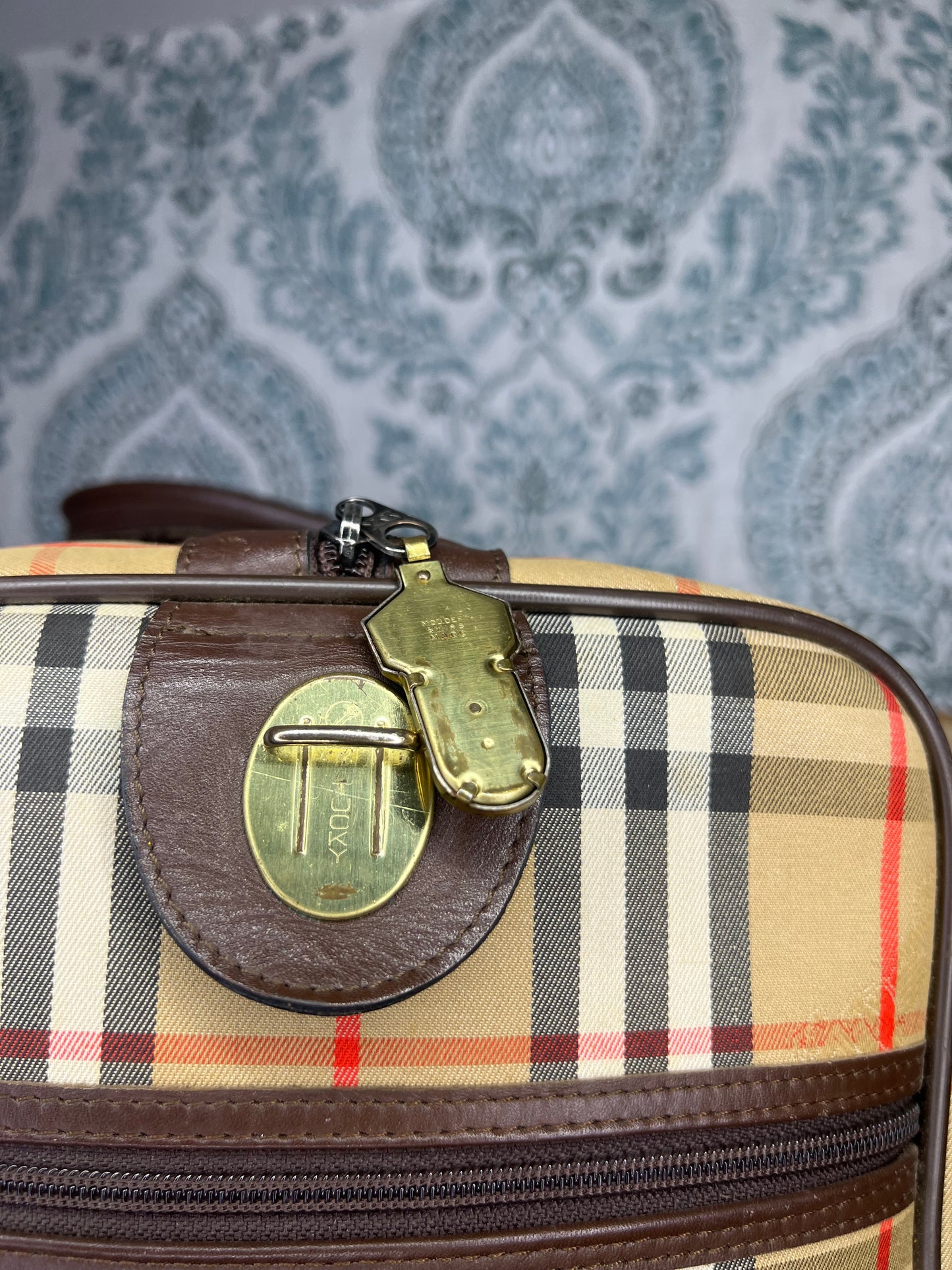 Burberry Nova Check Duffle