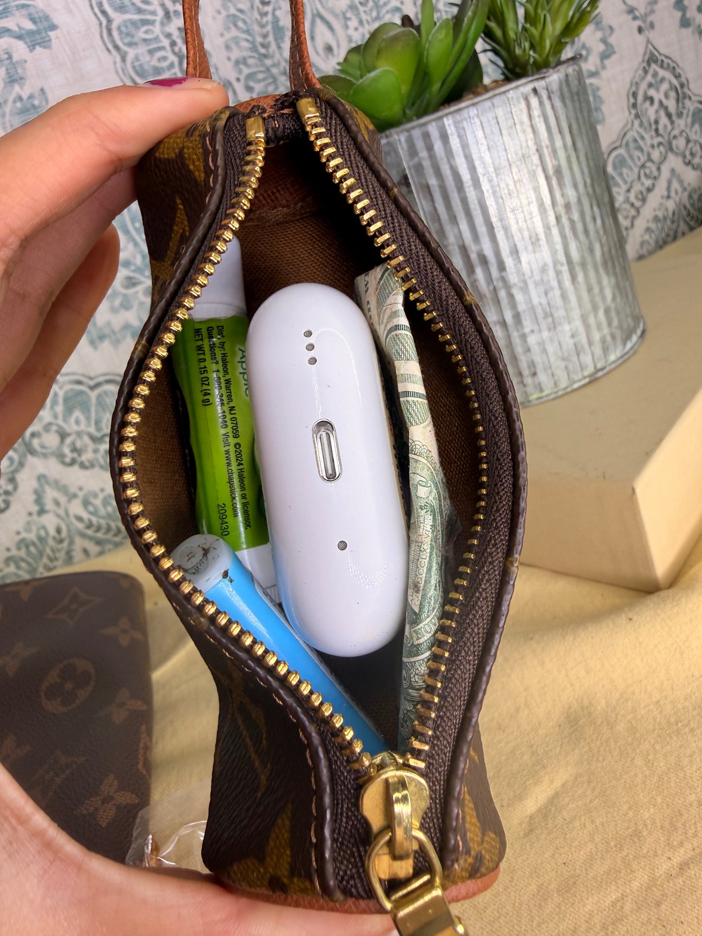 Louis Vuitton Etui 3 Balles De Golf Ball Pouch