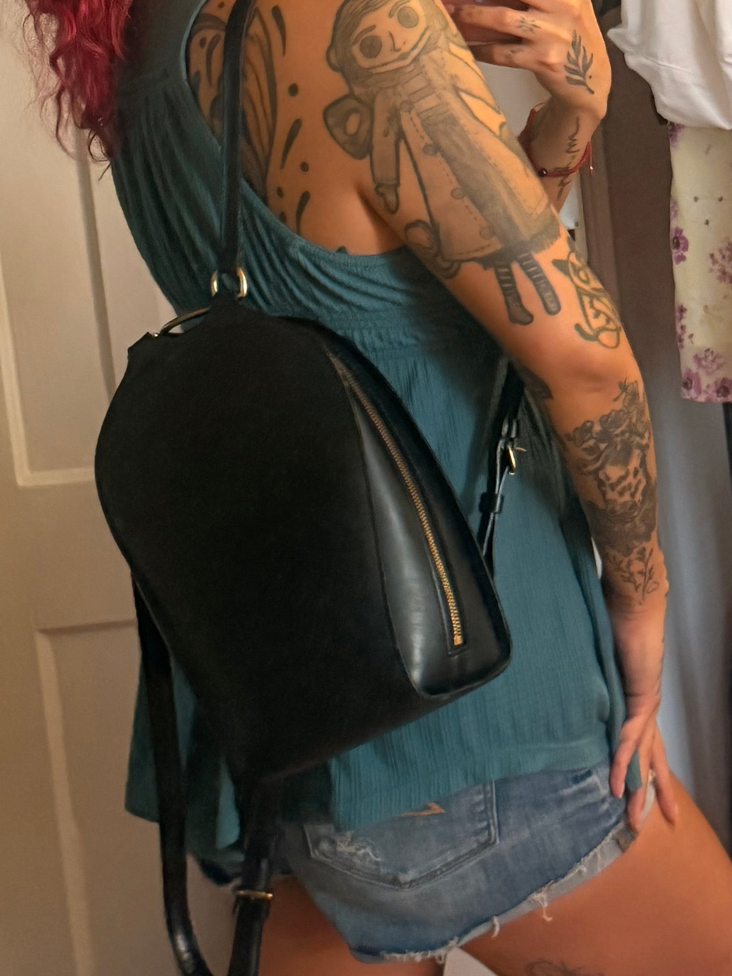 Louis Vuitton Black Epi Mabillon Backpack