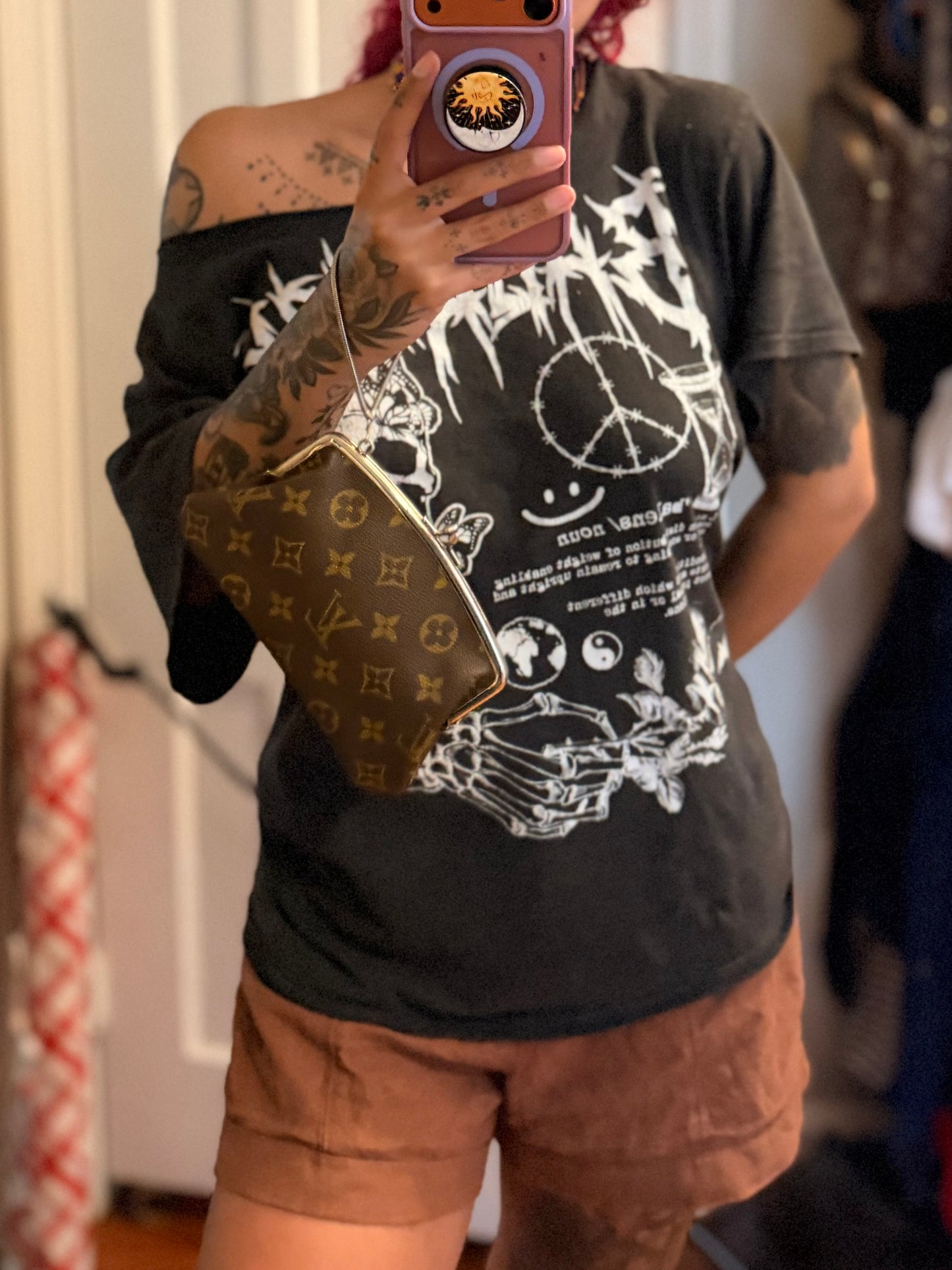 Louis Vuitton French Company Kisslock Pouch