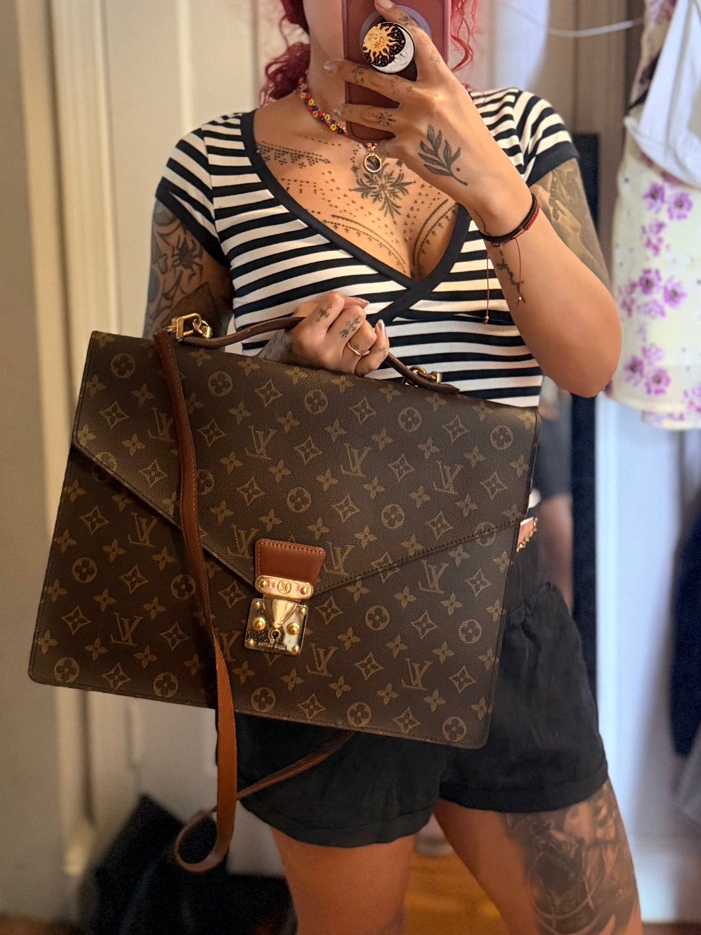 Louis Vuitton Porte Documents Bandouliere Briefcase
