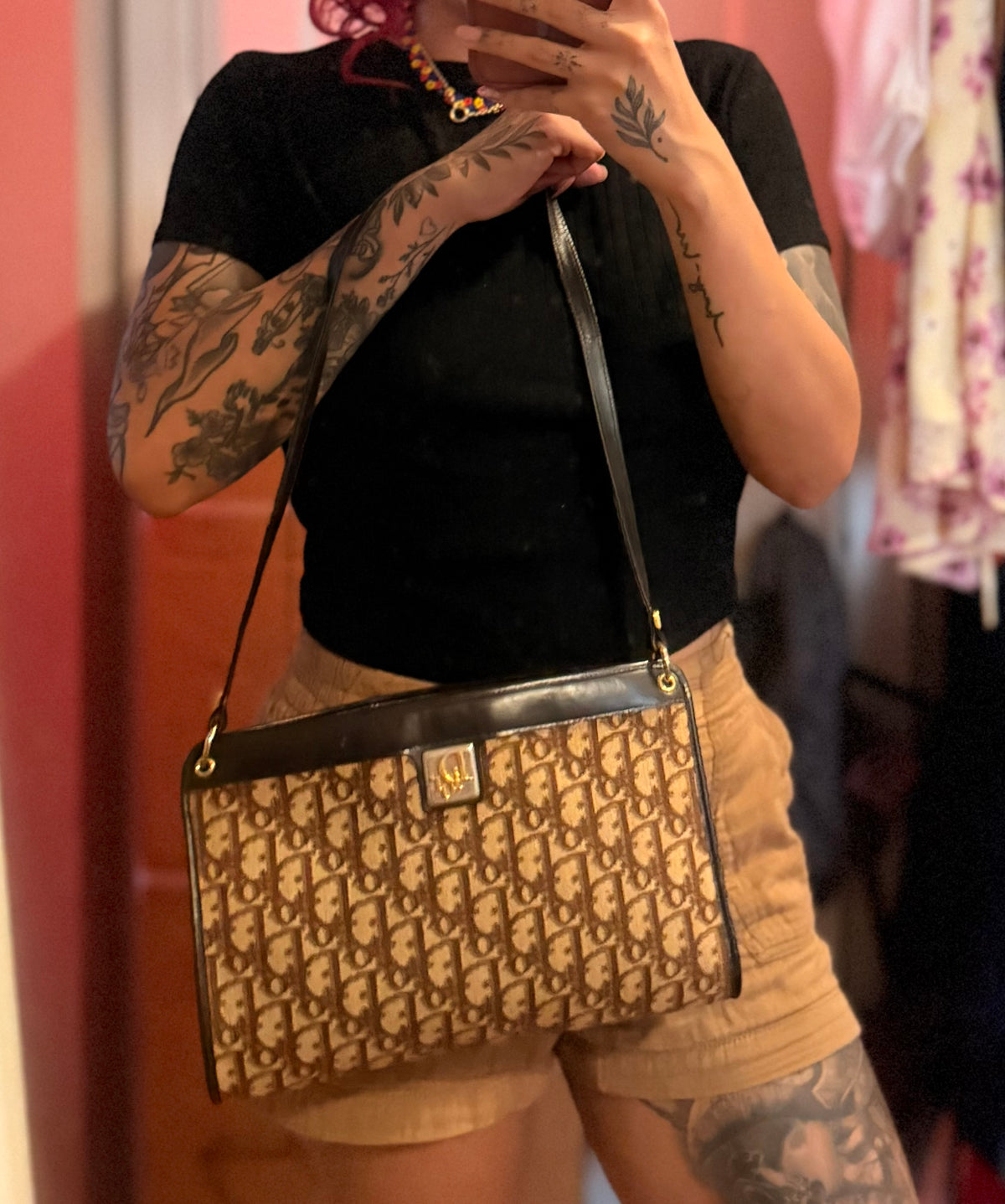 Dior Trotter Canvas Purse