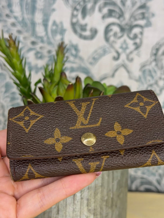Louis Vuitton Monogram 4 Key Holder